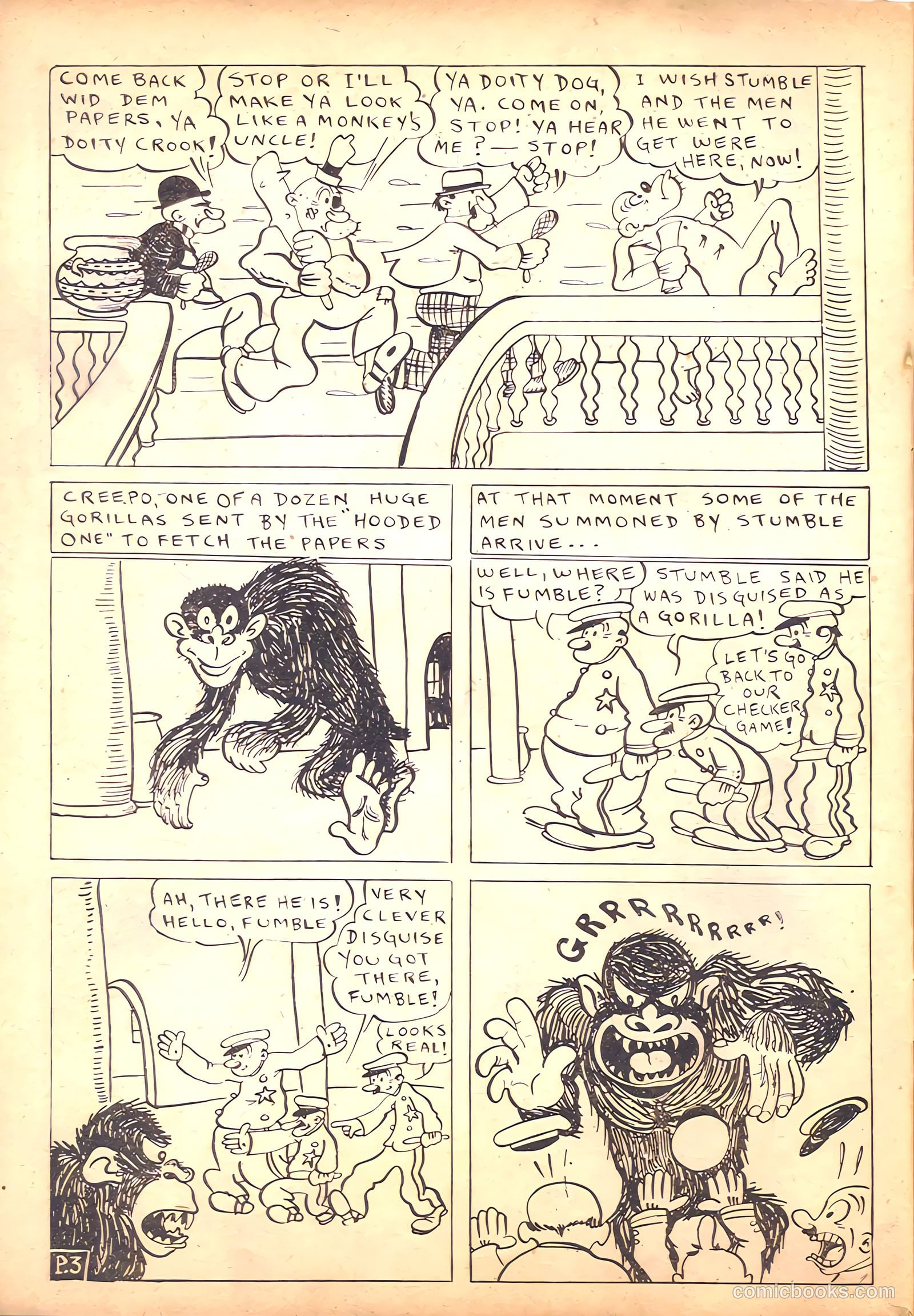 Detective Picture Stories #5 (1937) — page 22 of 69