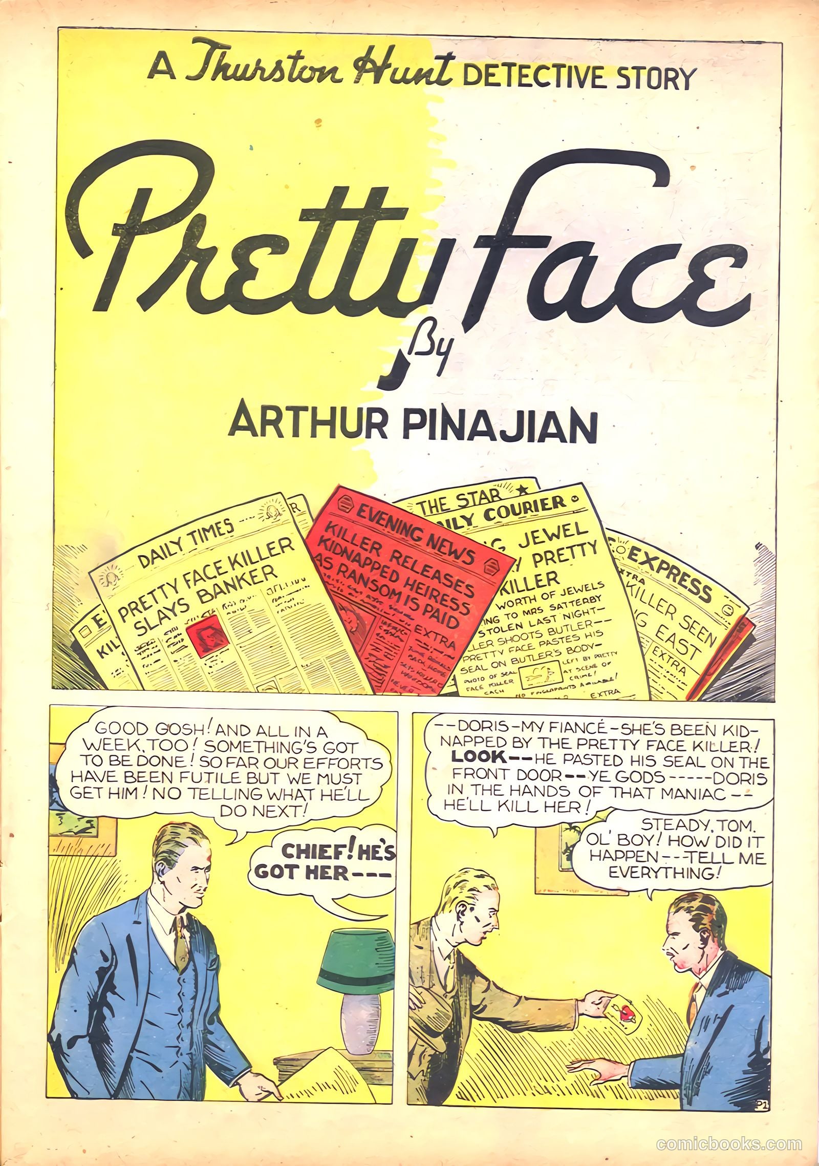 Detective Picture Stories #5 (1937) — page 27 of 69