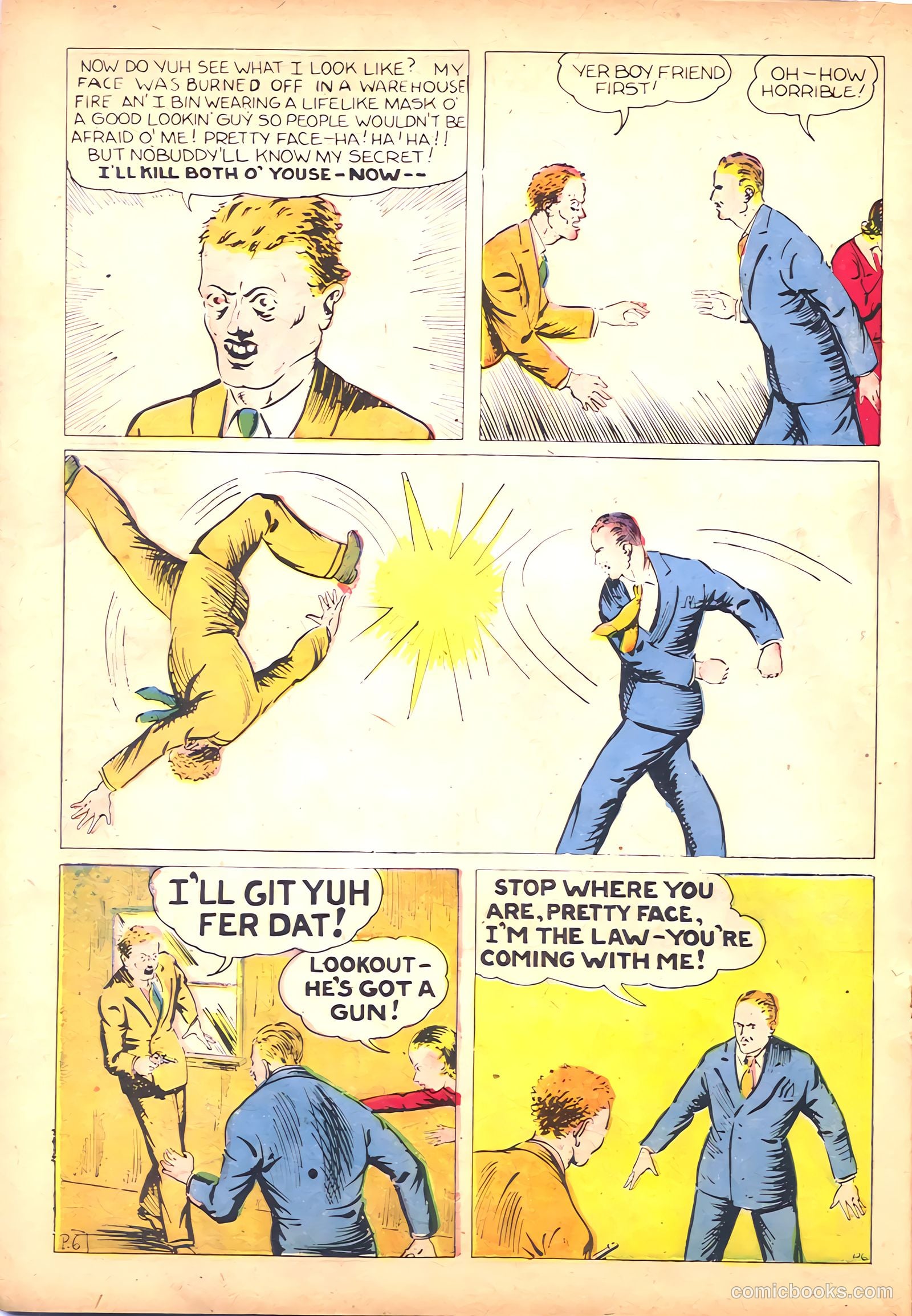 Detective Picture Stories #5 (1937) — page 32 of 69