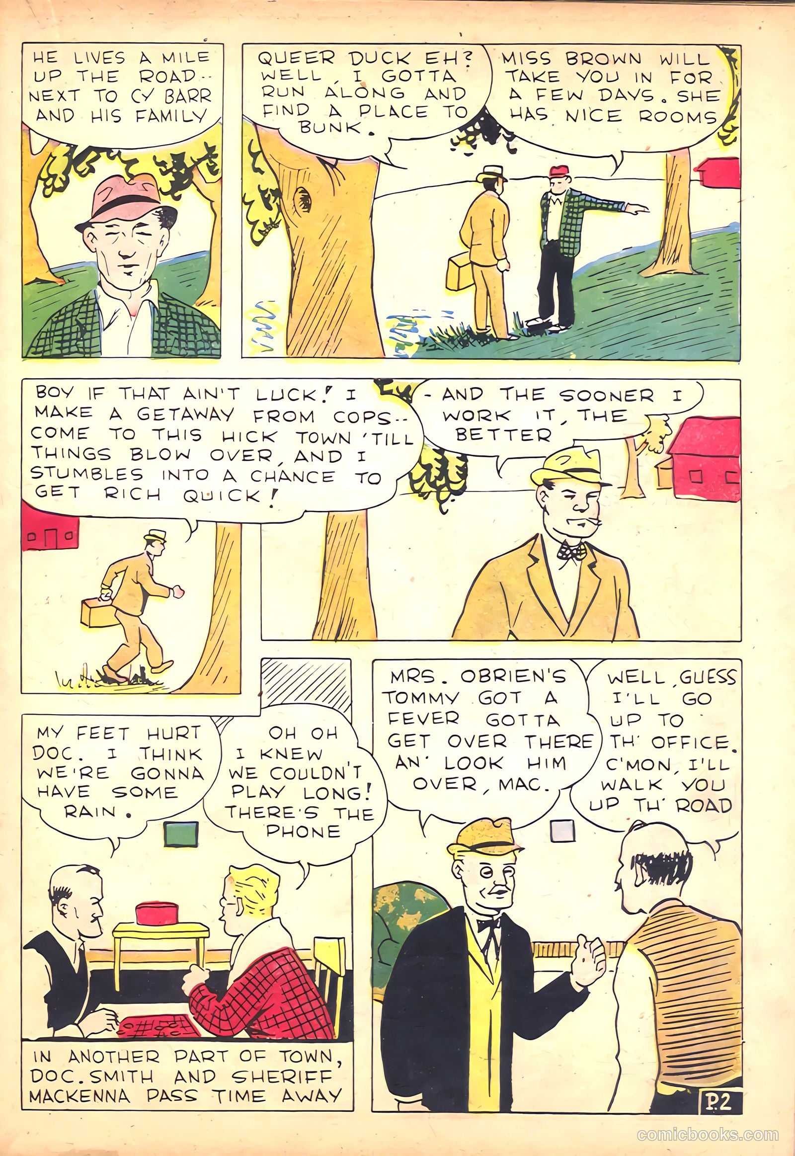 Detective Picture Stories #5 (1937) — page 38 of 69