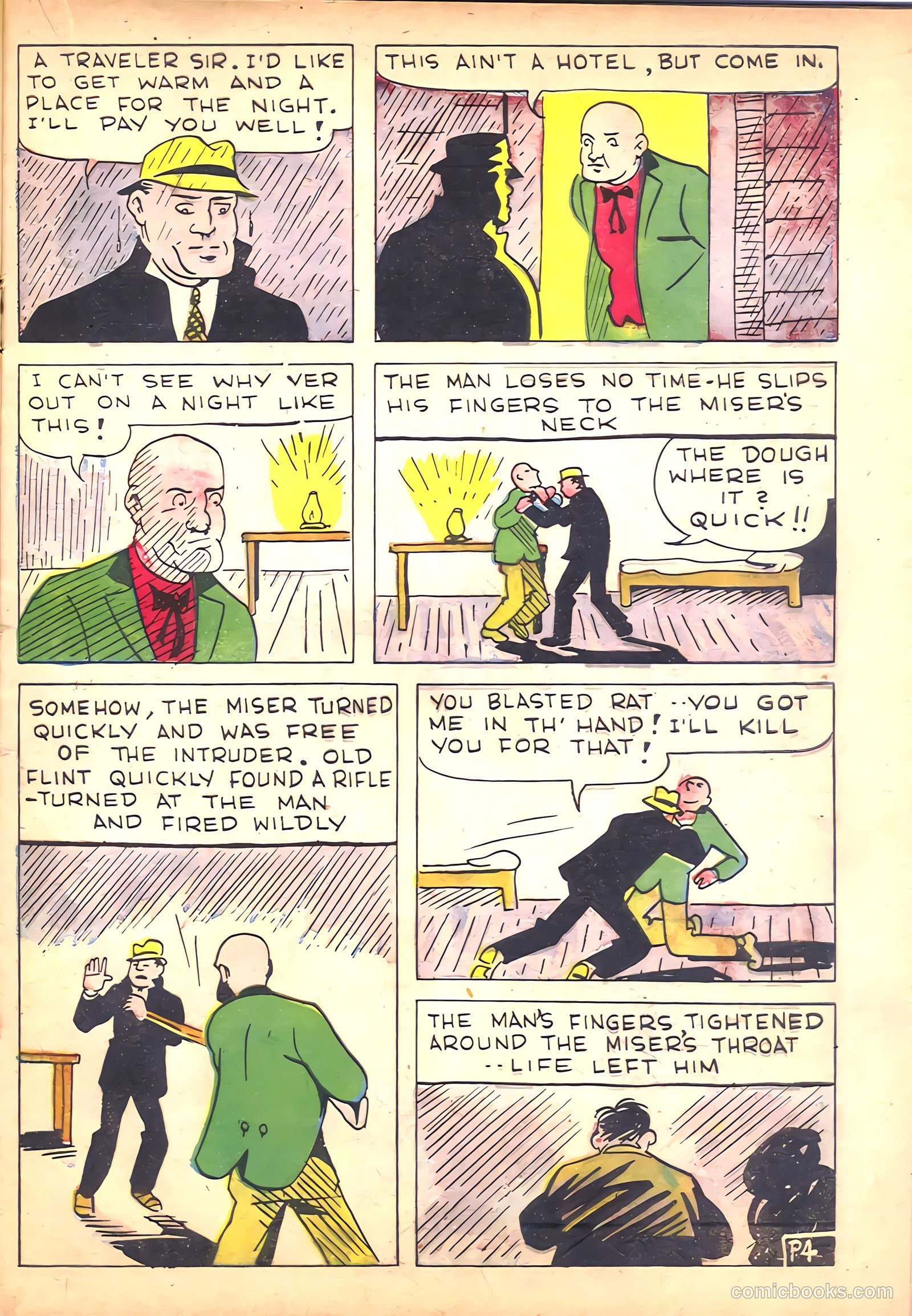 Detective Picture Stories #5 (1937) — page 40 of 69