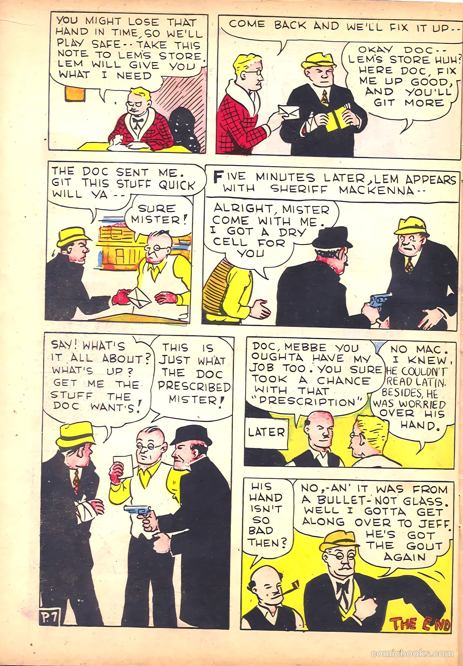 Detective Picture Stories #5 (1937) — page 43 of 69