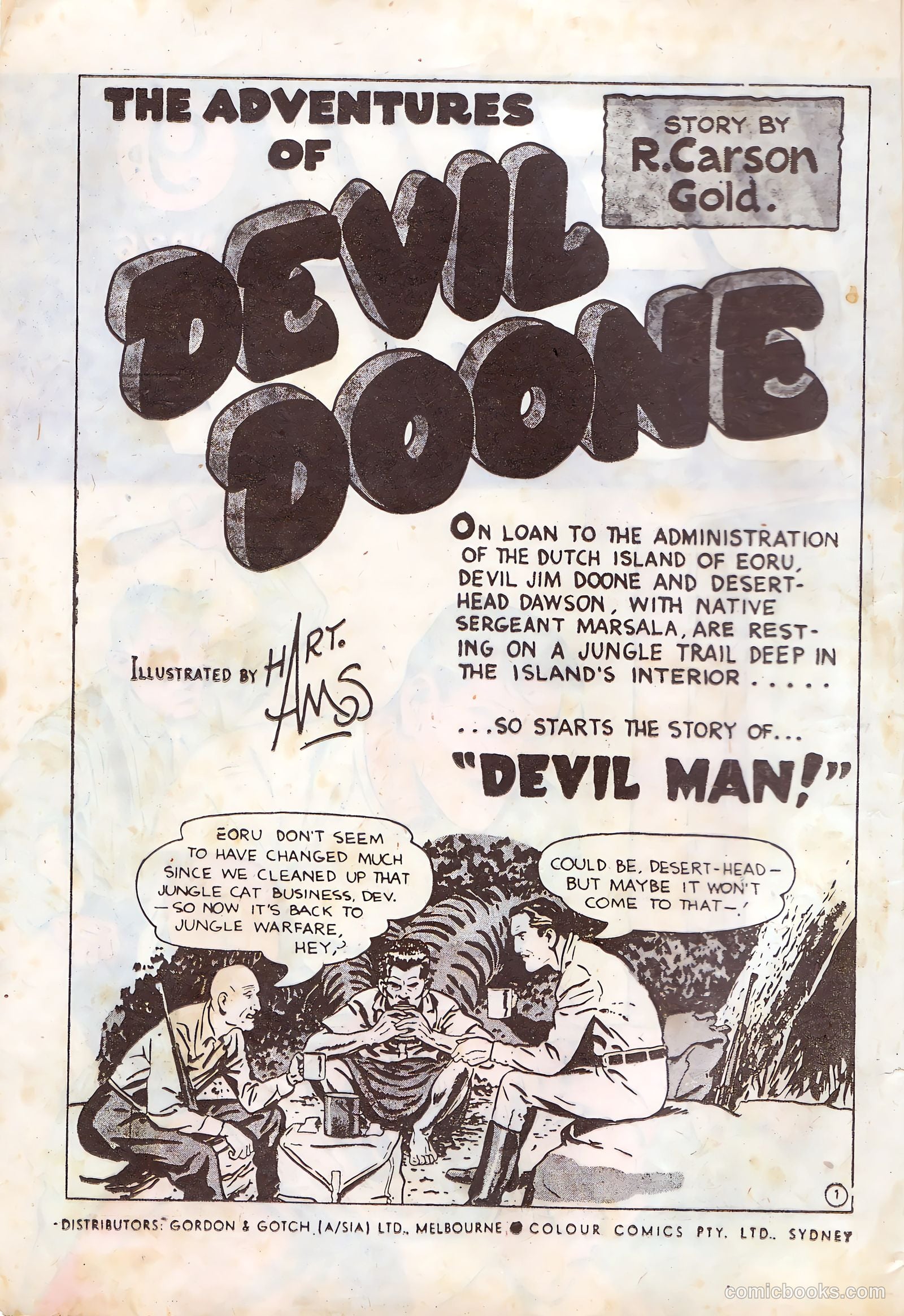 Devil Doone #26 (1955) — page 2 of 24