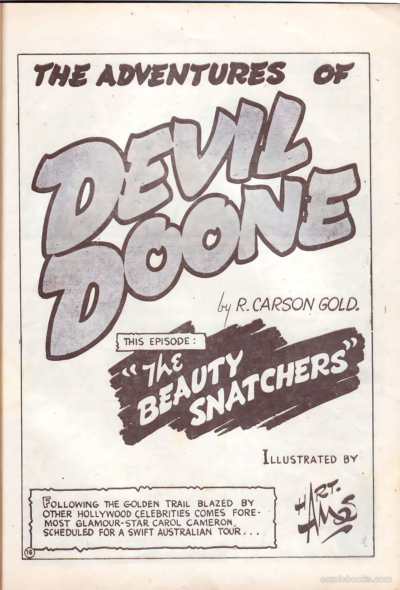 Devil Doone #26 (1955) — page 17 of 24