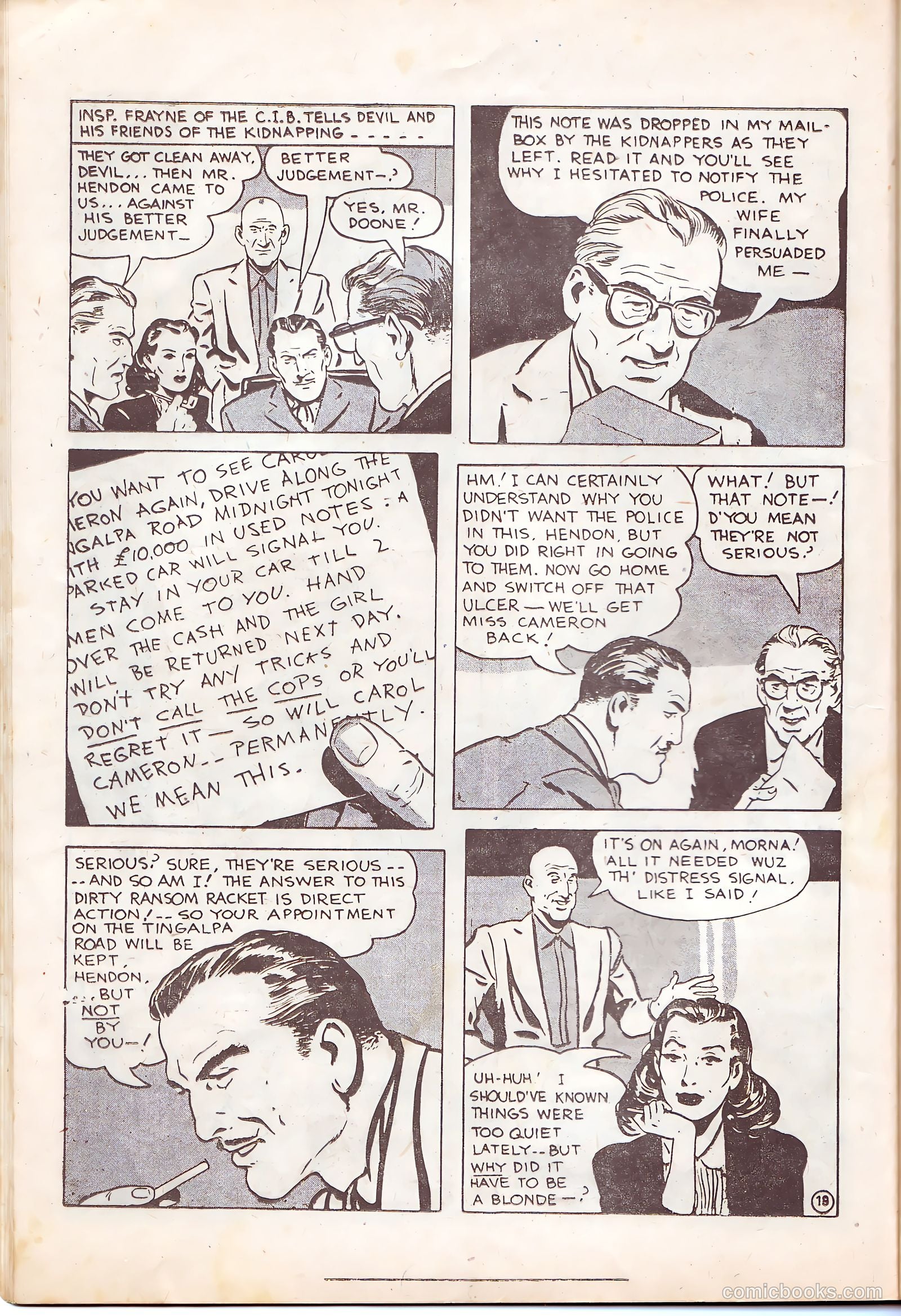 Devil Doone #26 (1955) — page 20 of 24
