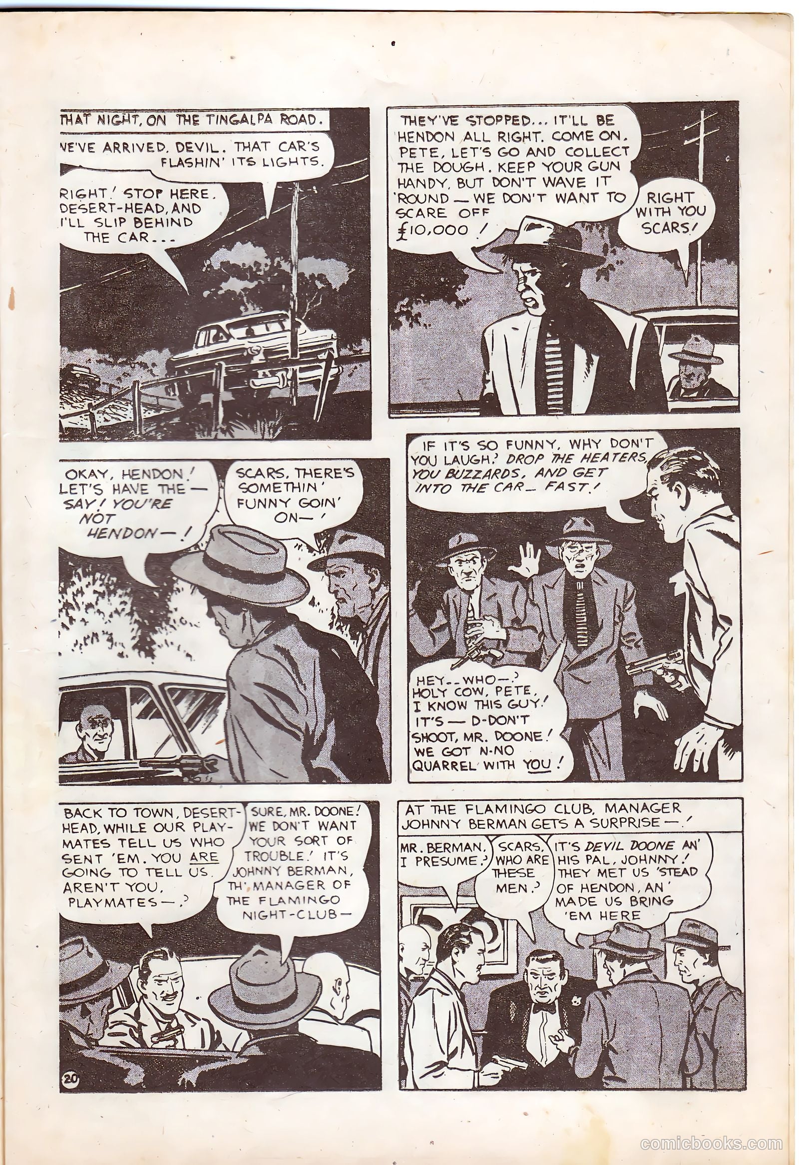 Devil Doone #26 (1955) — page 21 of 24