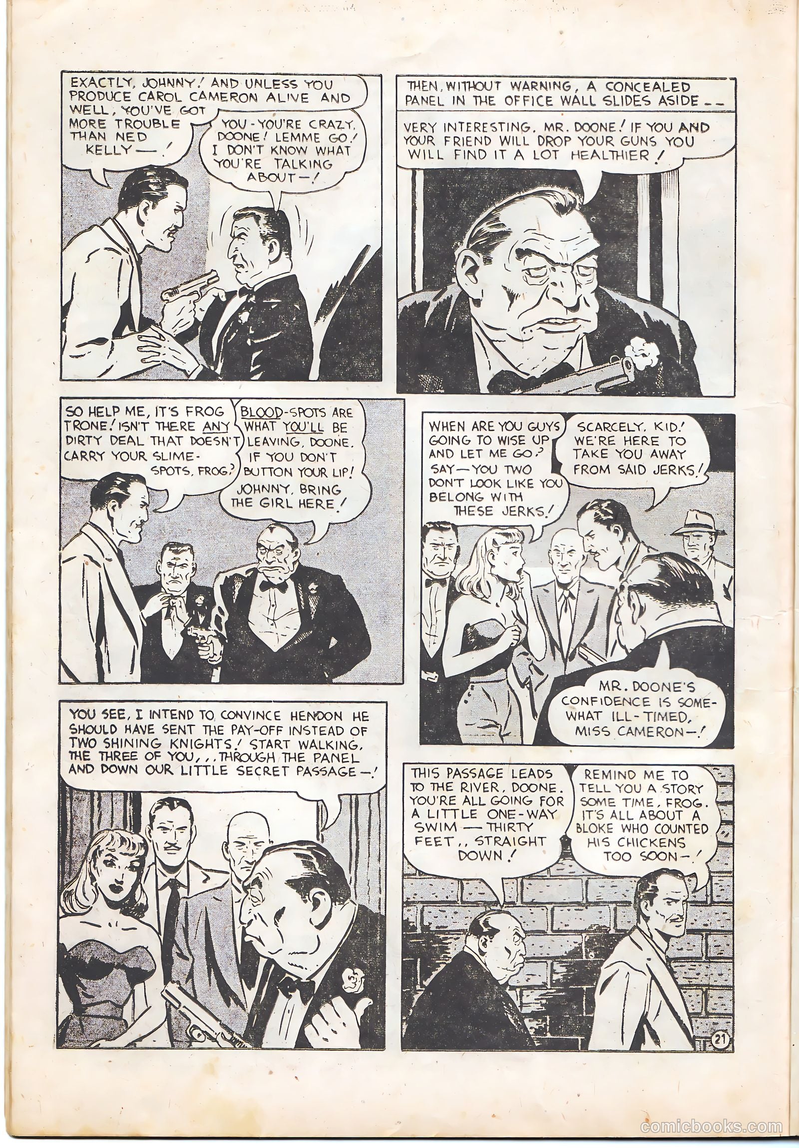 Devil Doone #26 (1955) — page 22 of 24