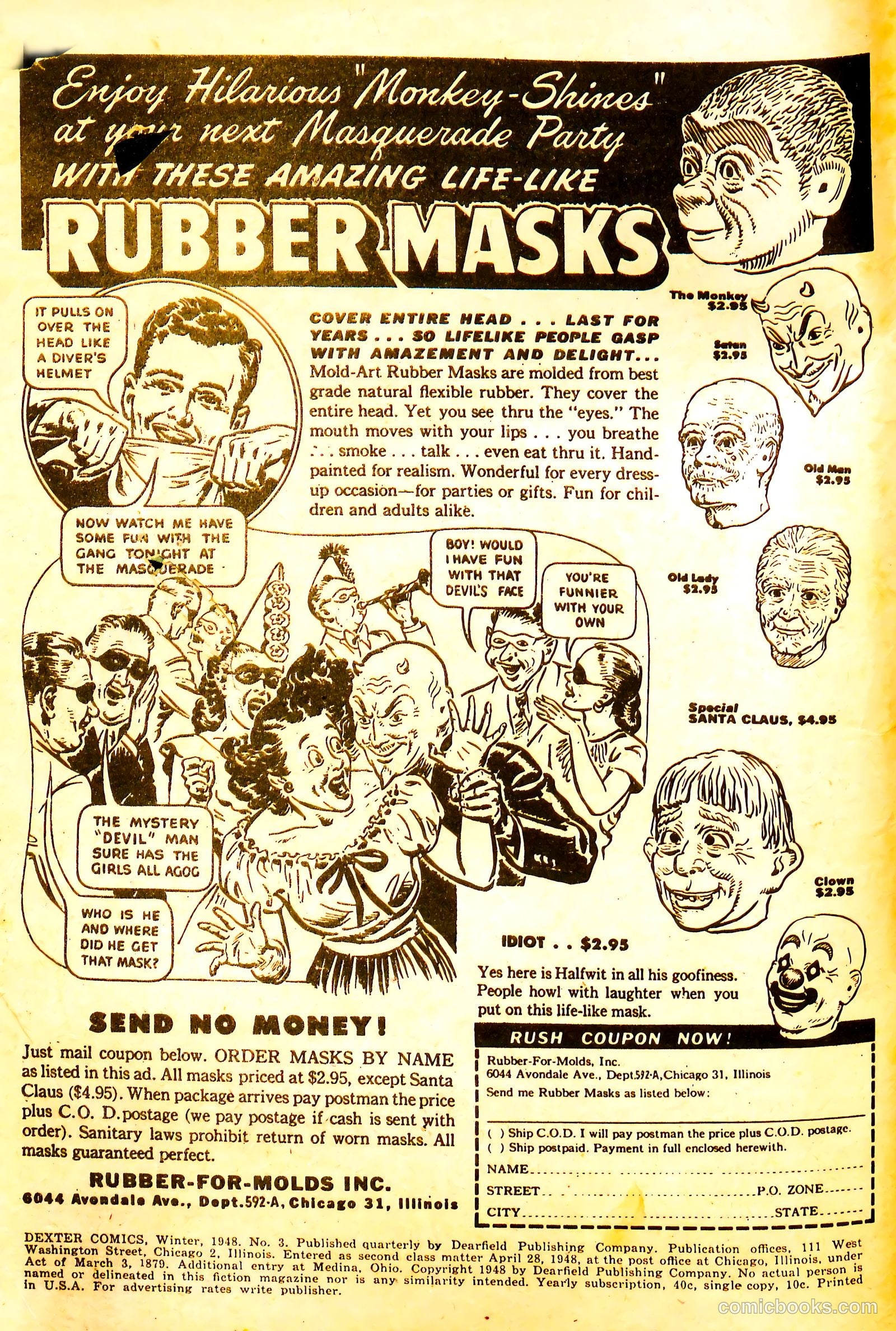 Dexter Comics #3 (1948) — page 2 of 36
