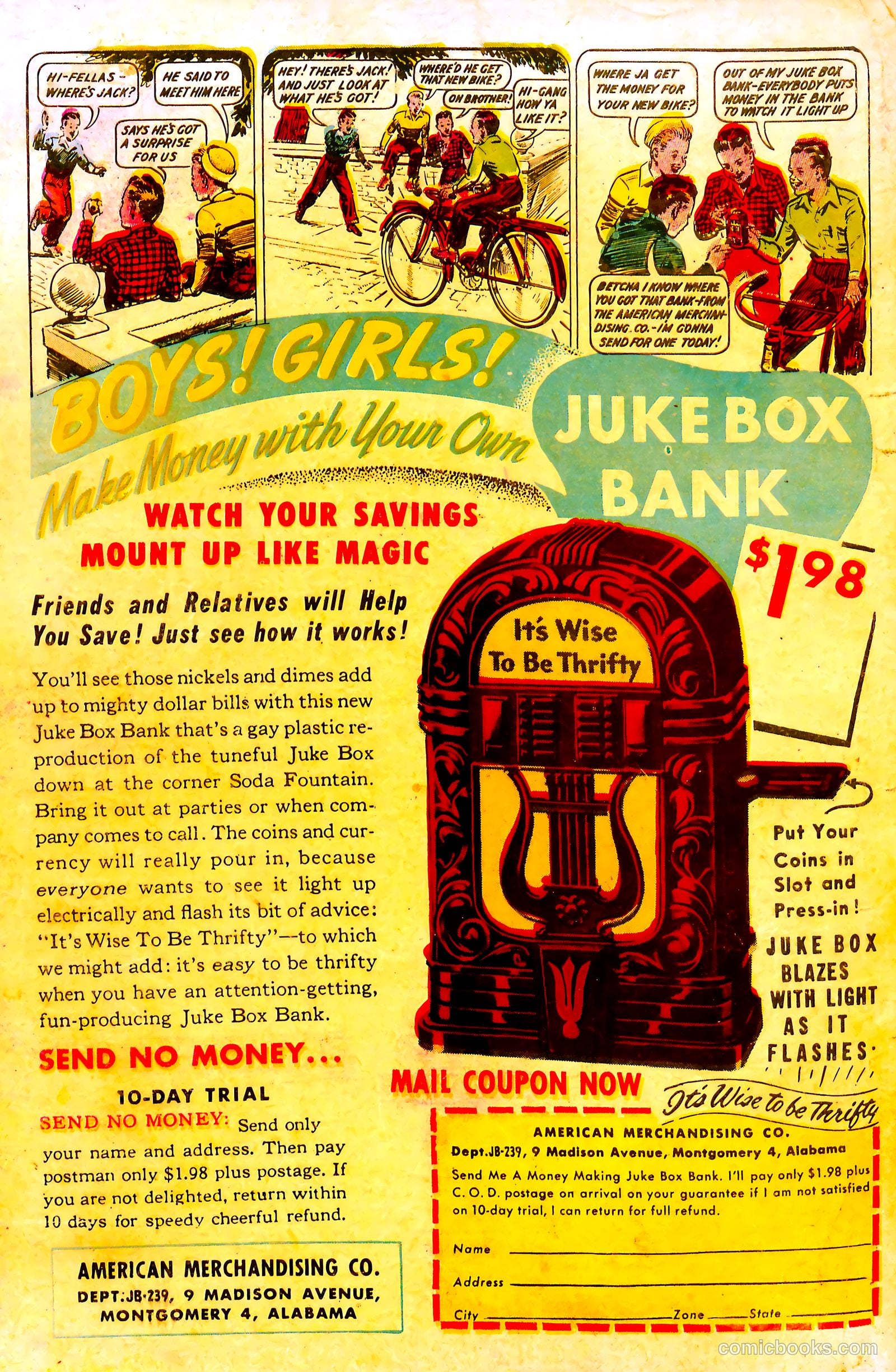 Dexter Comics #3 (1948) — page 36 of 36