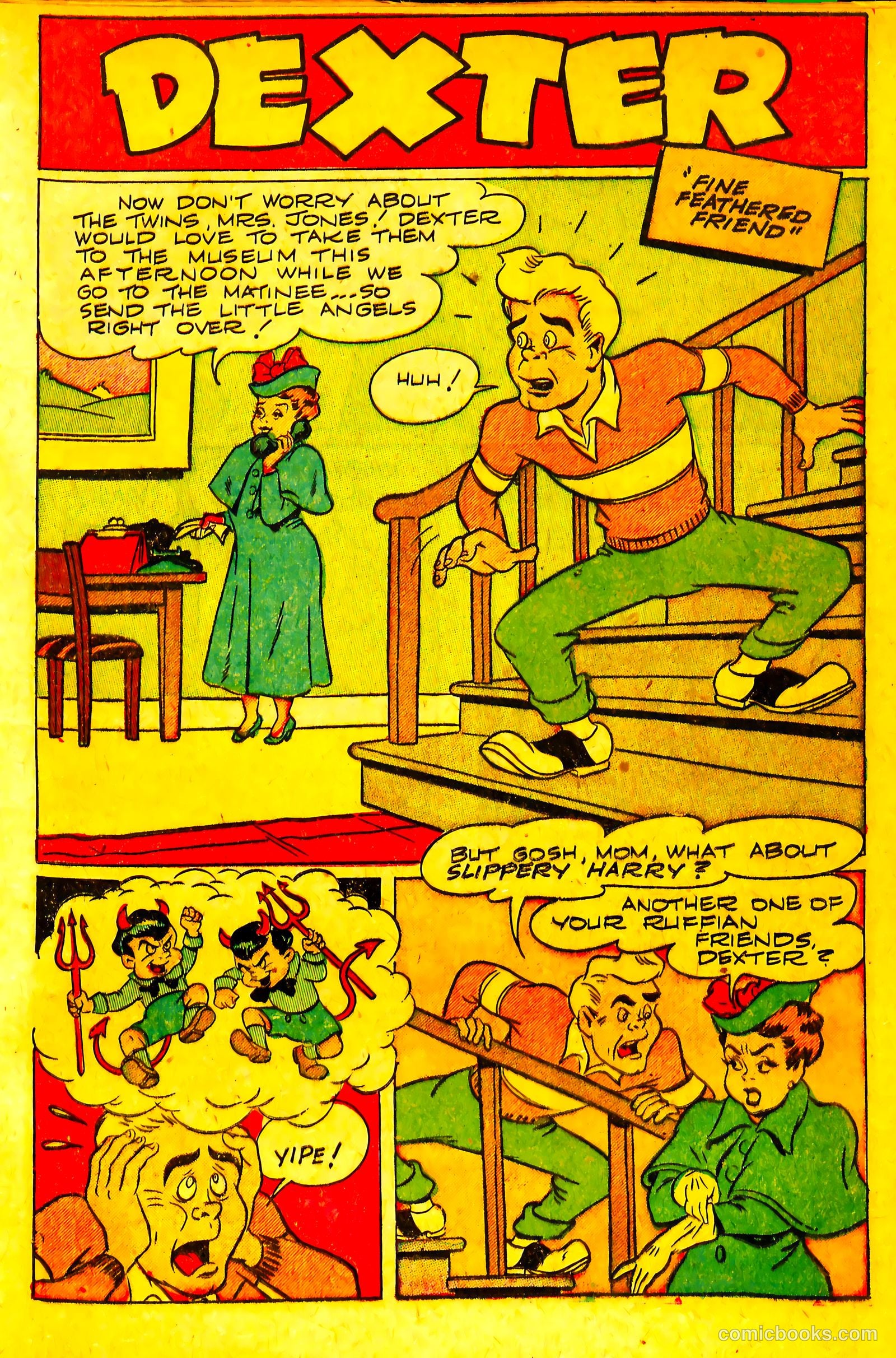 Dexter Comics #5 (1949) — page 13 of 36
