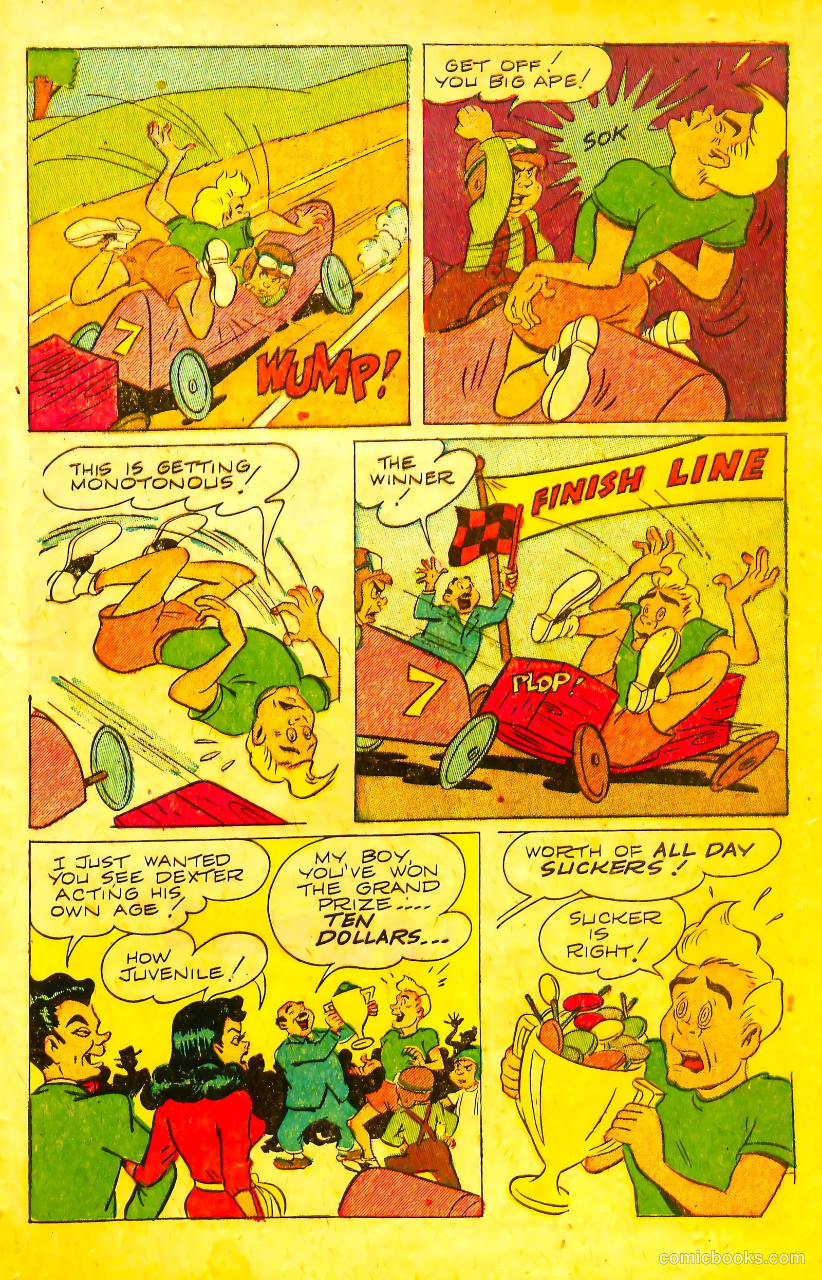 Dexter Comics #5 (1949) — page 33 of 36