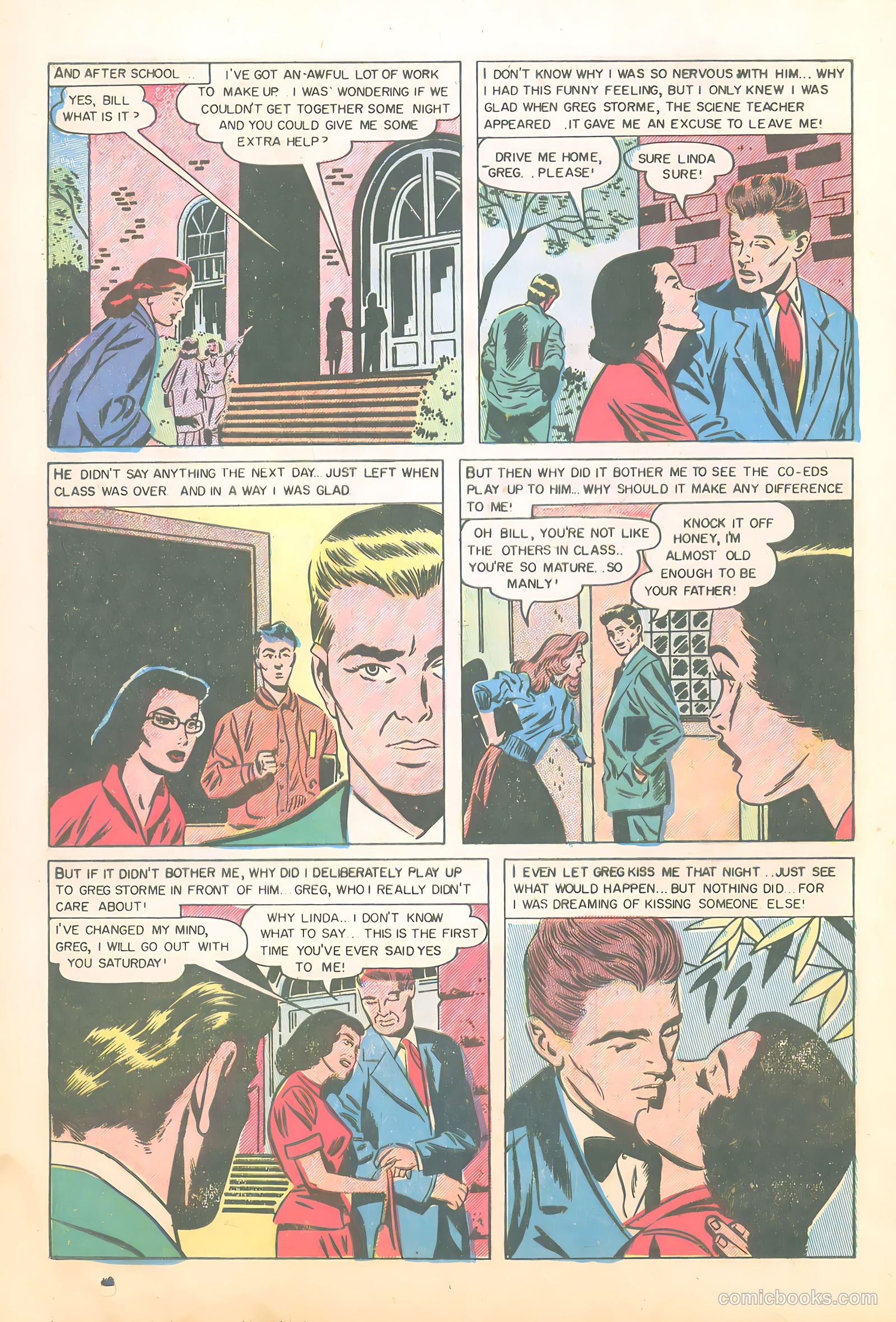 Diary Confessions #10 (1955) — page 20 of 36