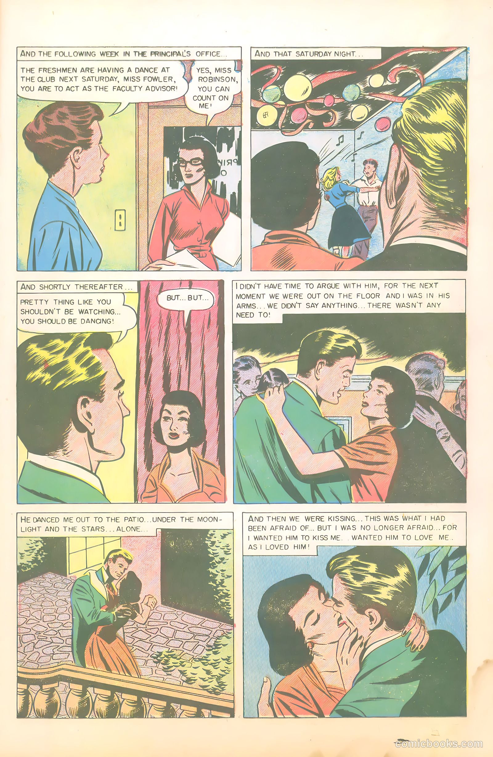 Diary Confessions #10 (1955) — page 21 of 36