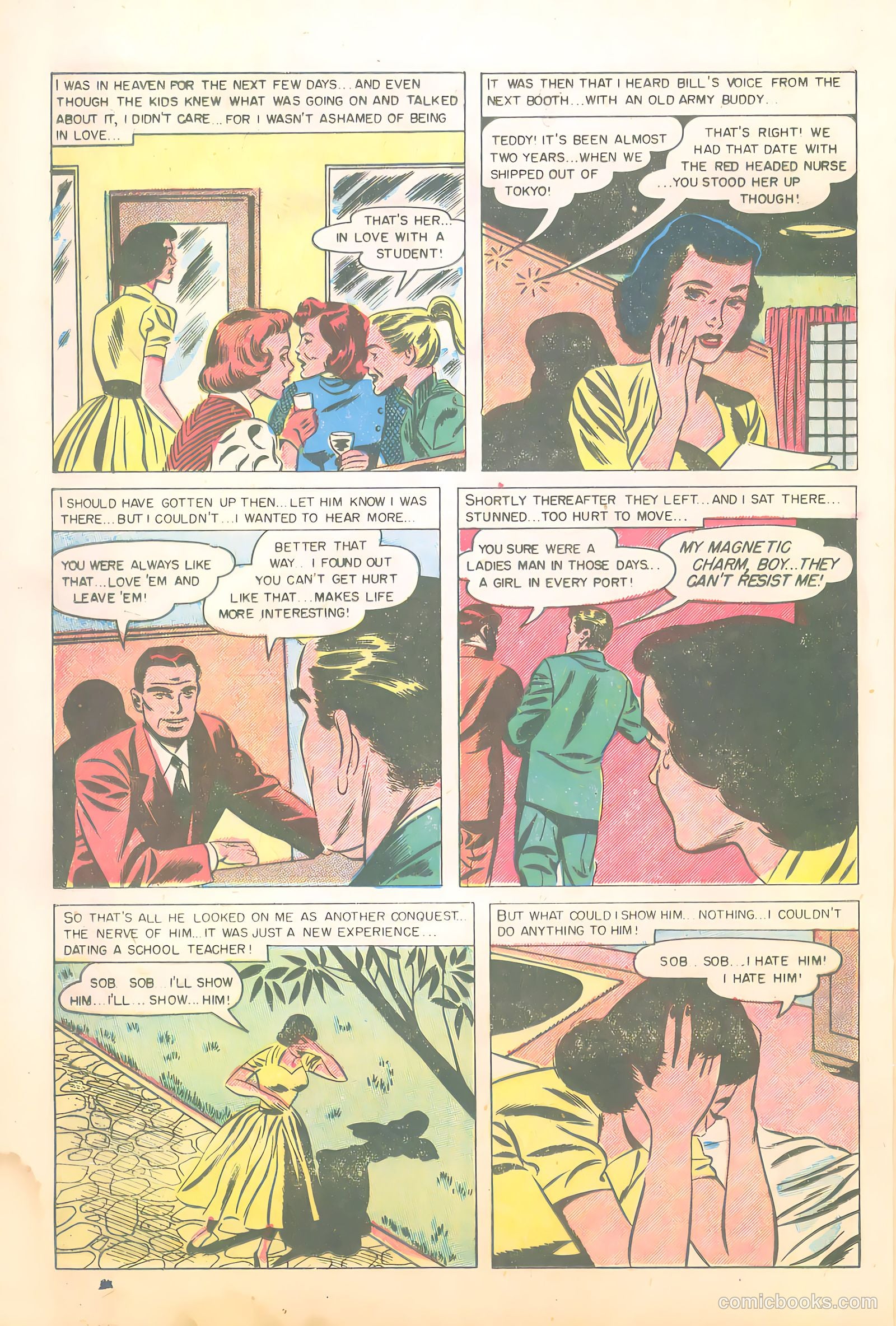 Diary Confessions #10 (1955) — page 22 of 36