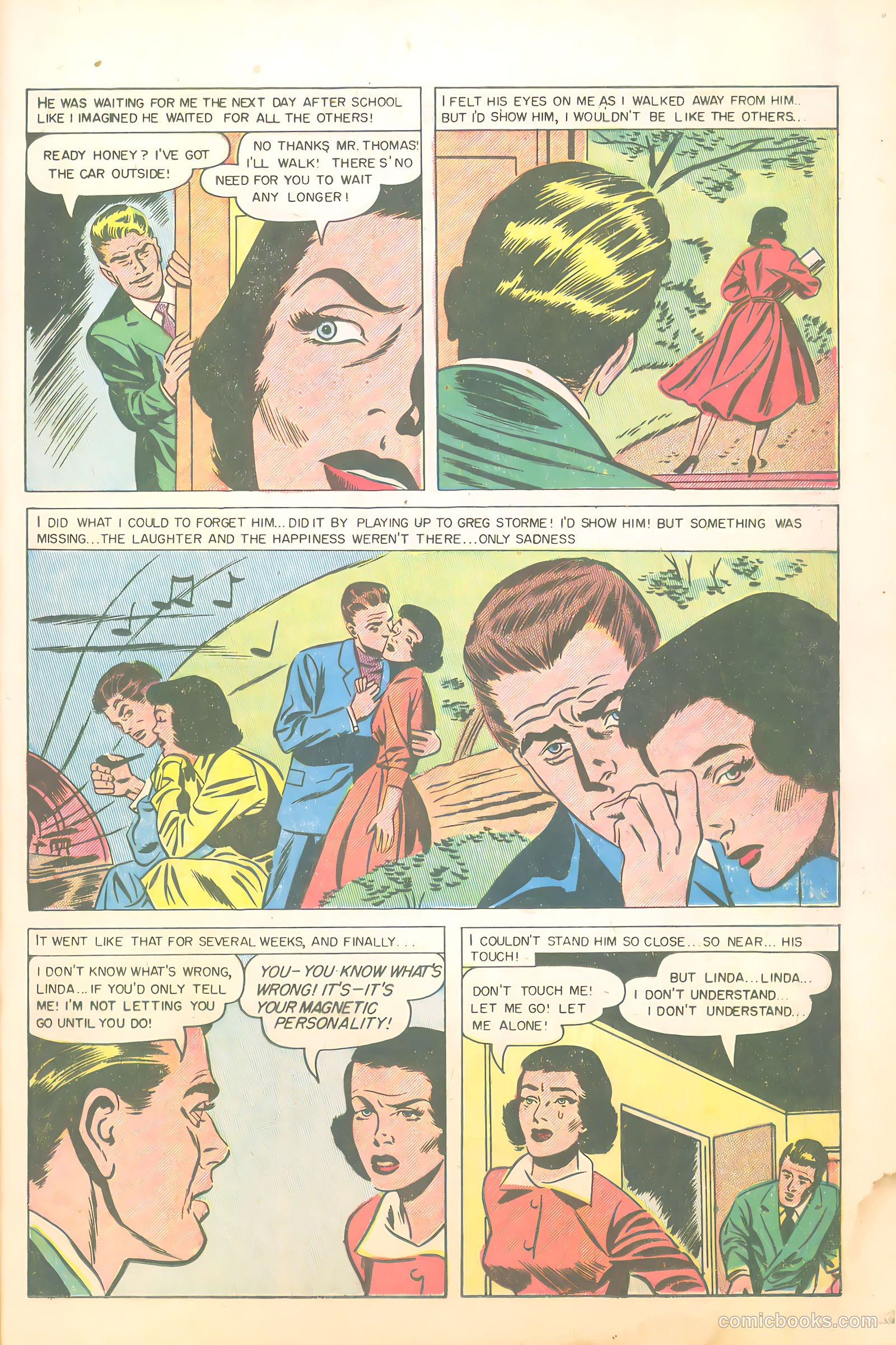 Diary Confessions #10 (1955) — page 23 of 36