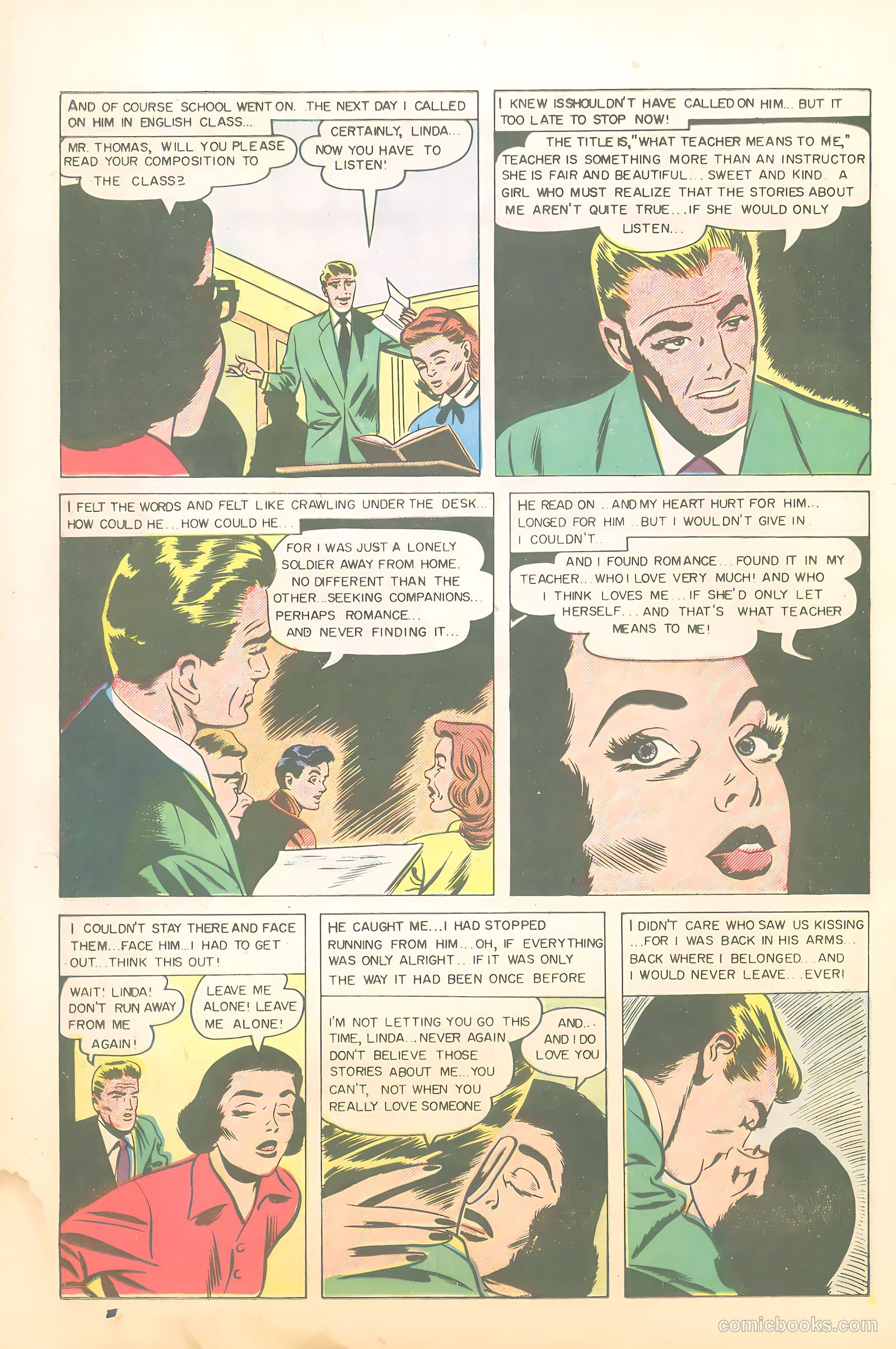 Diary Confessions #10 (1955) — page 24 of 36