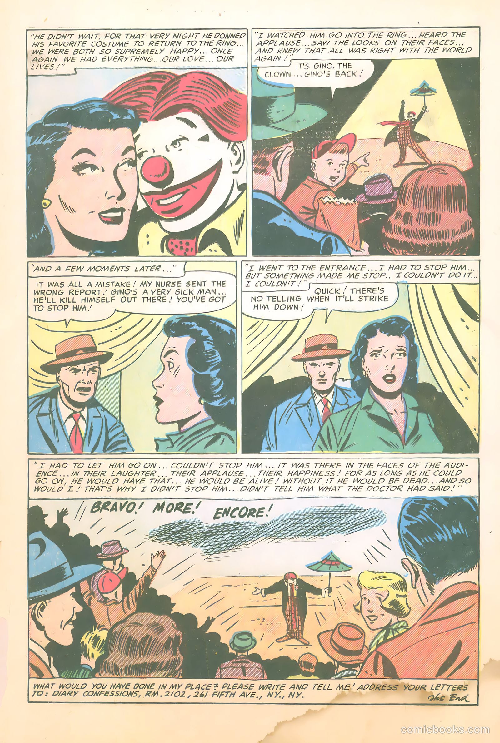 Diary Confessions #10 (1955) — page 33 of 36