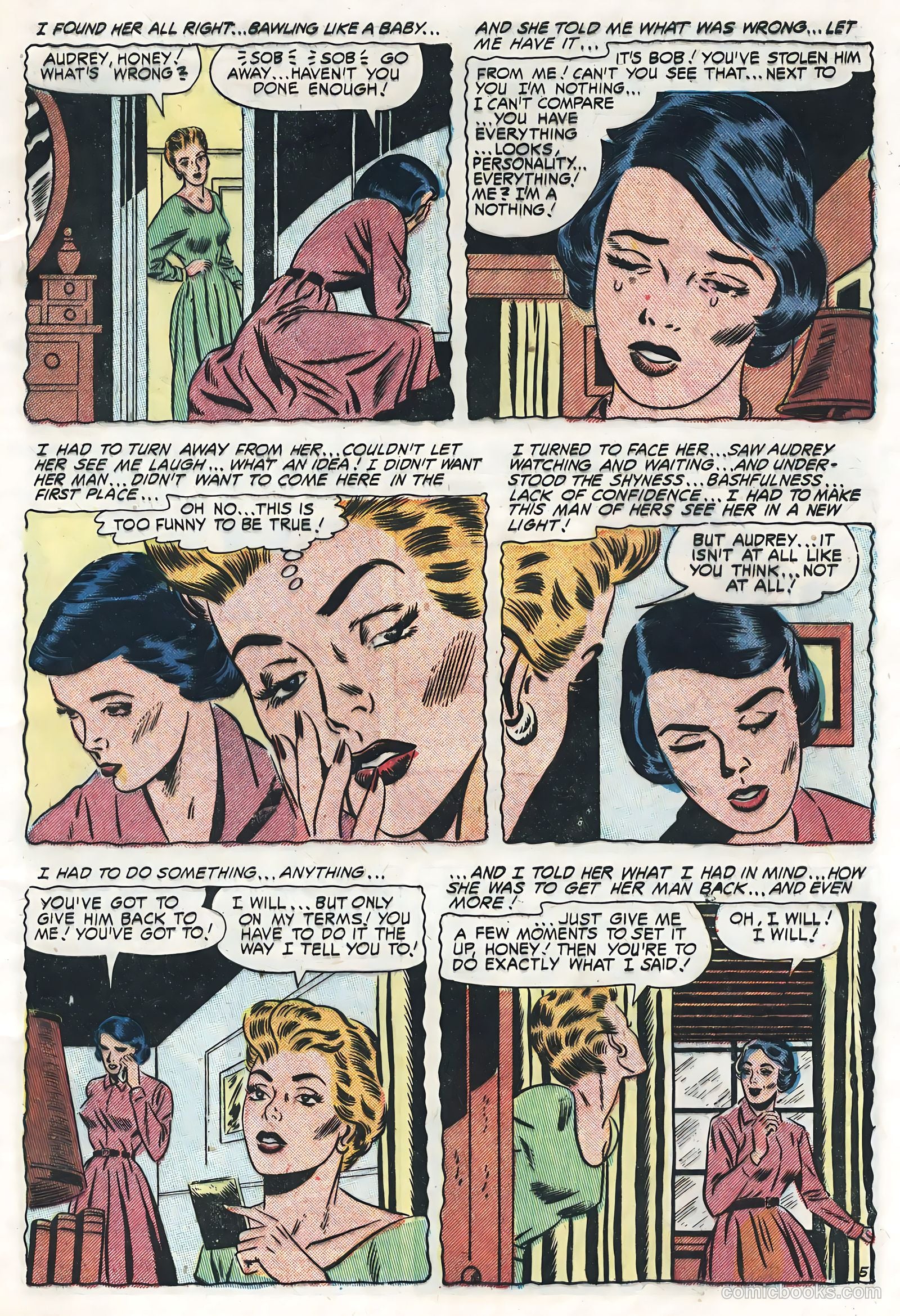 Diary Confessions #11 (1955) — page 7 of 36