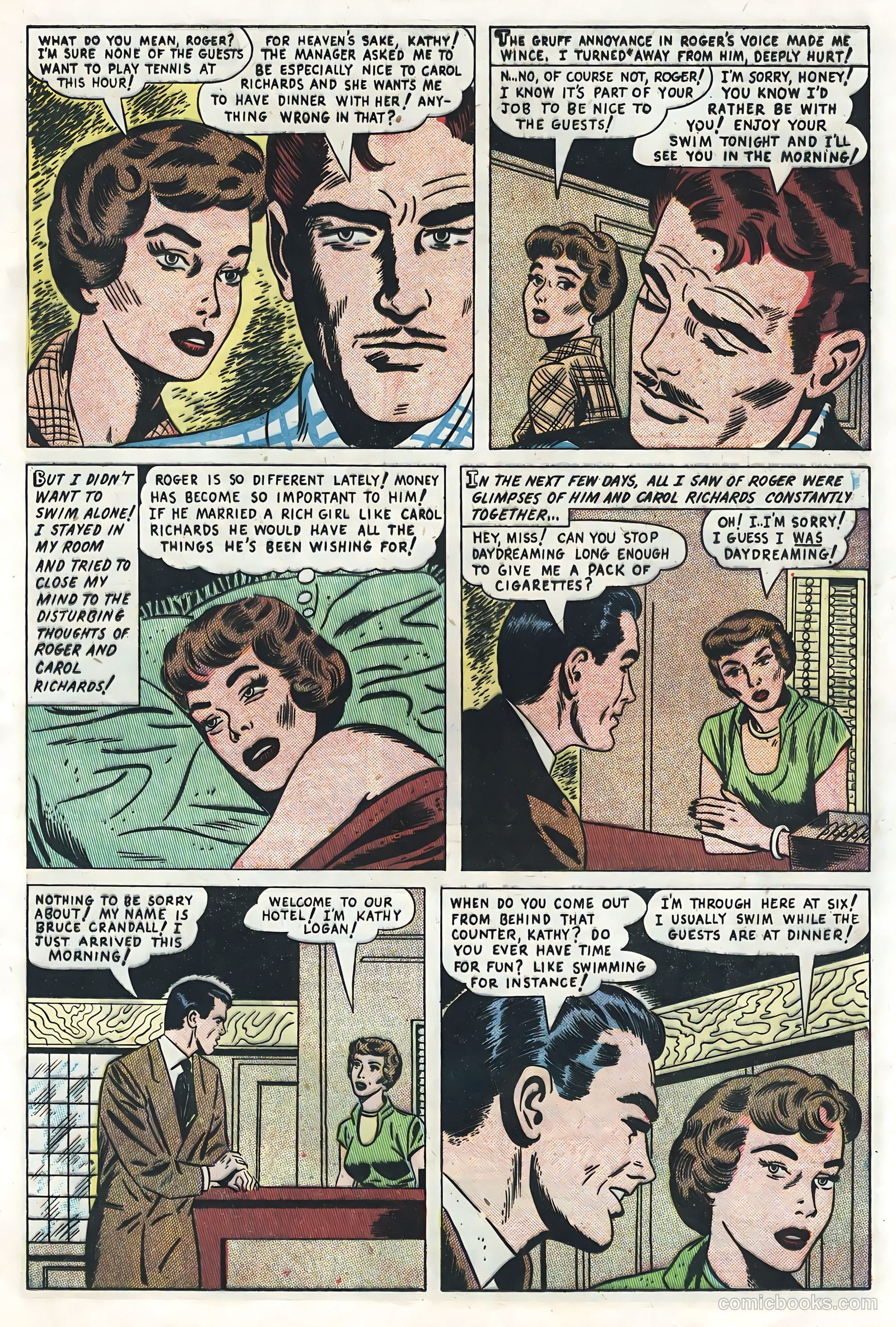 Diary Confessions #11 (1955) — page 15 of 36