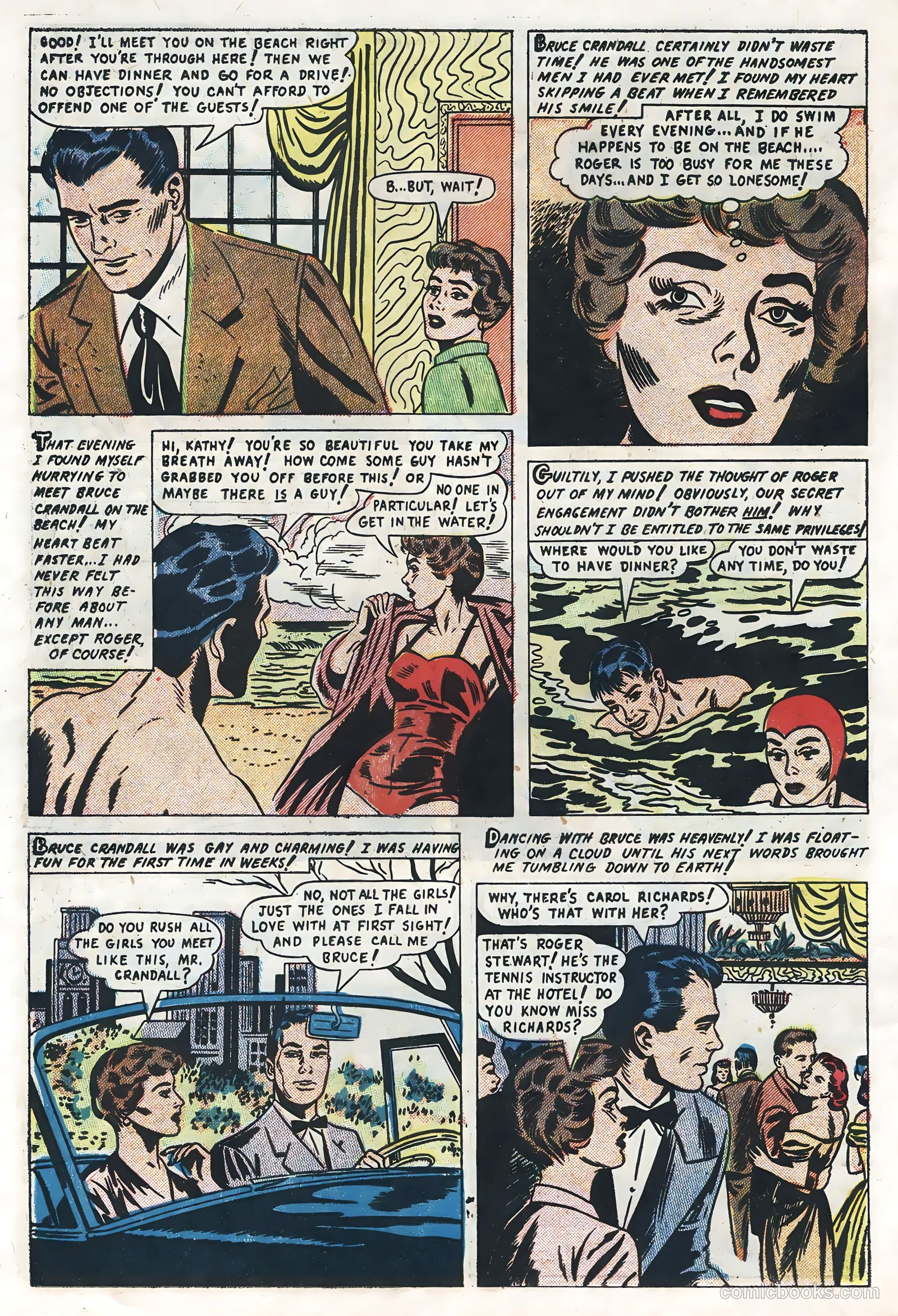 Diary Confessions #11 (1955) — page 16 of 36