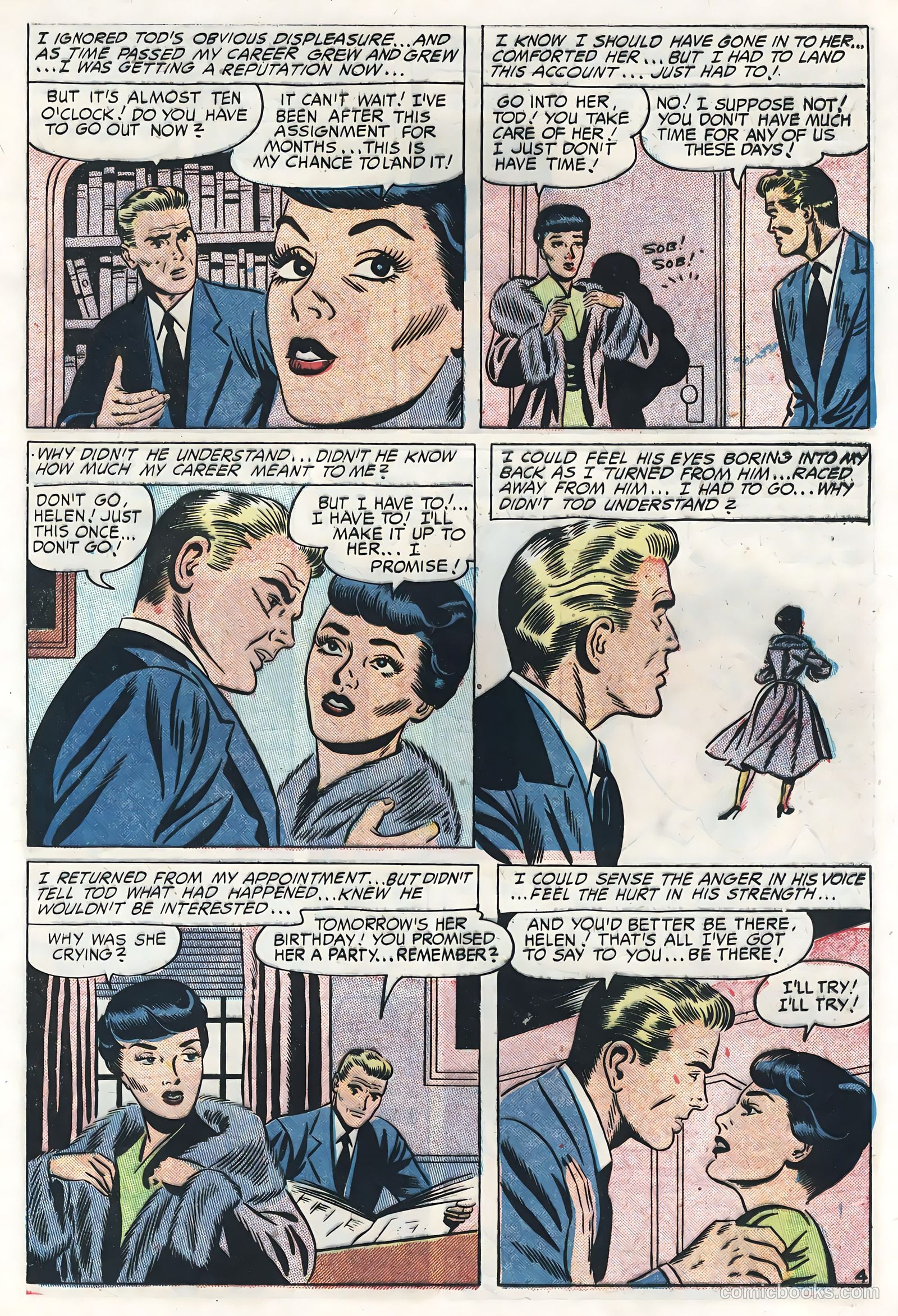 Diary Confessions #11 (1955) — page 23 of 36