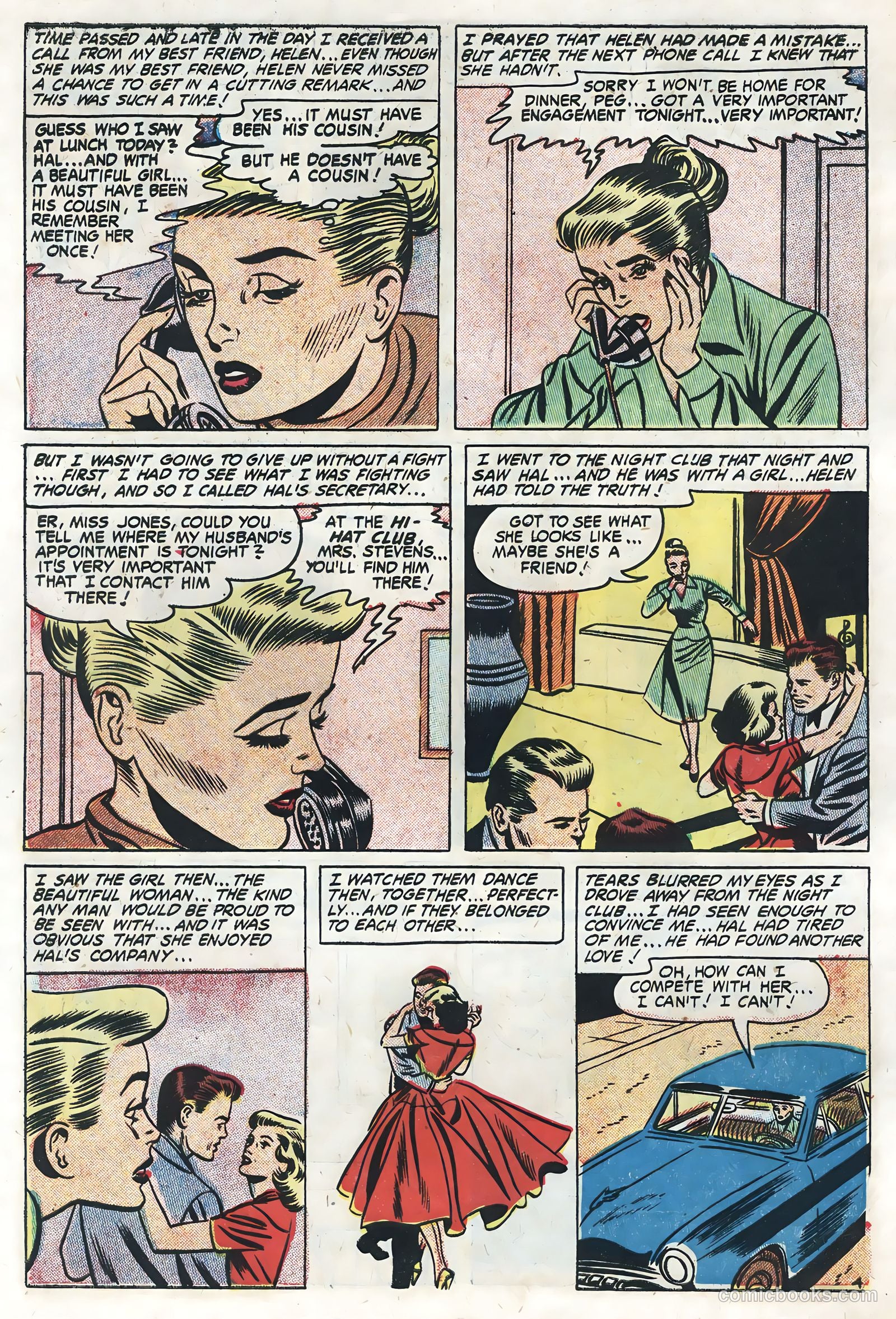 Diary Confessions #11 (1955) — page 32 of 36