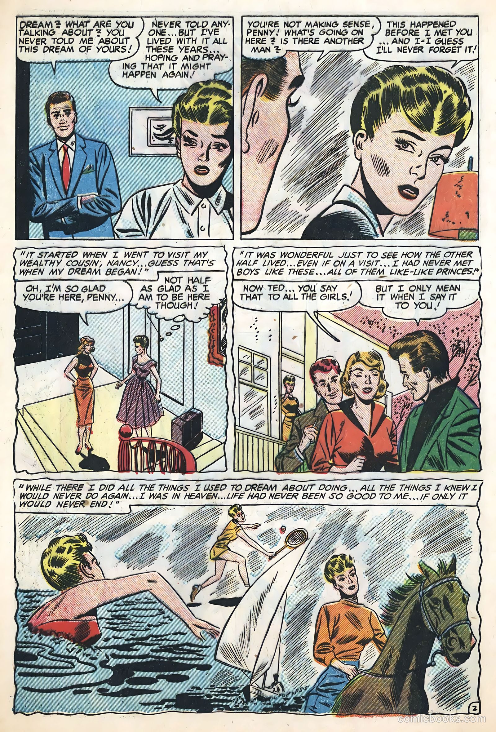 Diary Confessions #12 (1955) — page 4 of 36