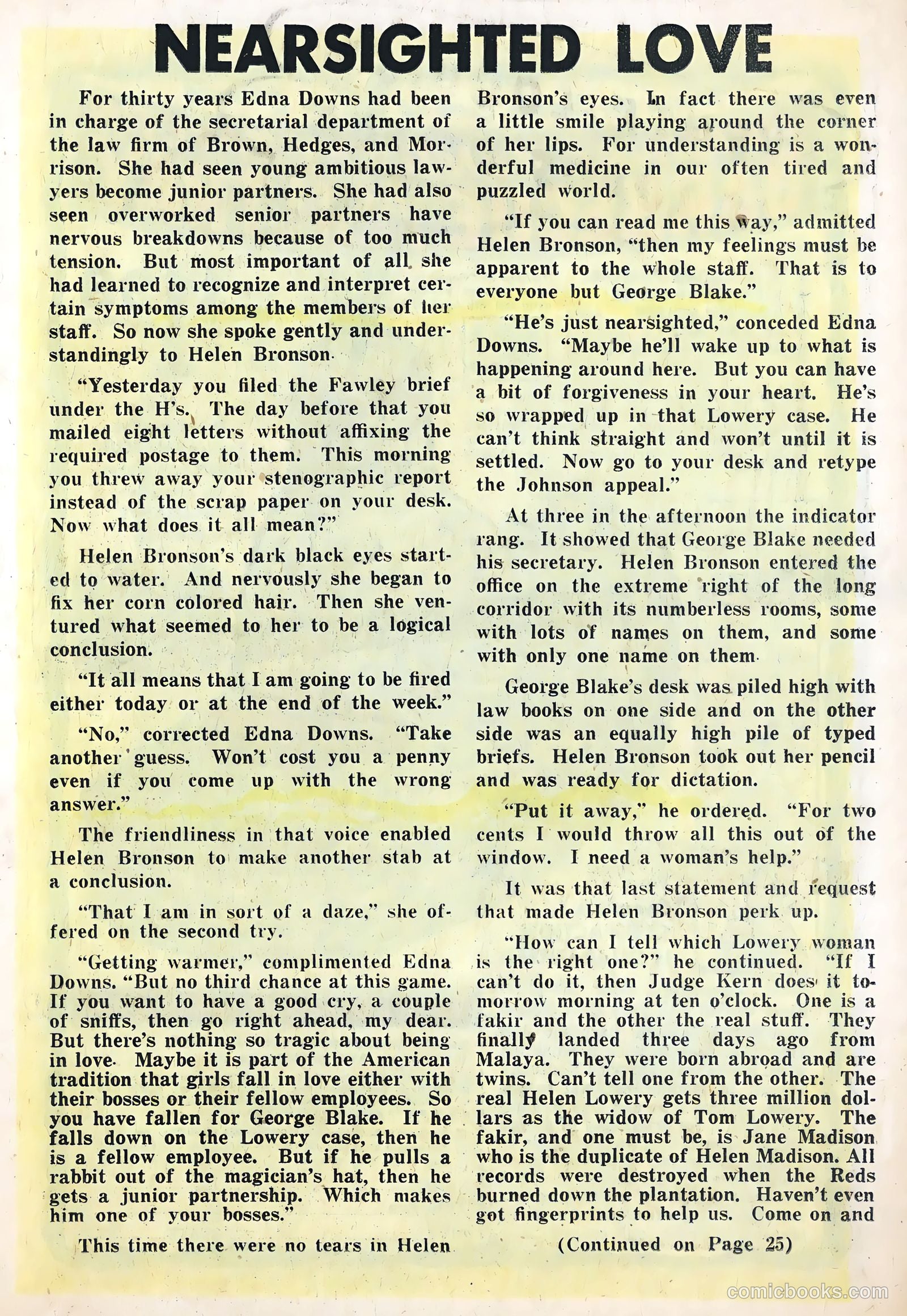 Diary Confessions #12 (1955) — page 11 of 36