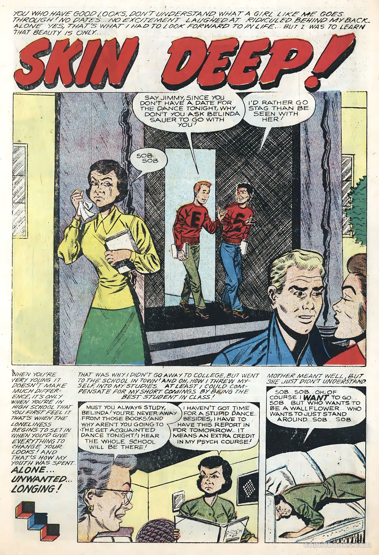 Diary Confessions #12 (1955) — page 13 of 36