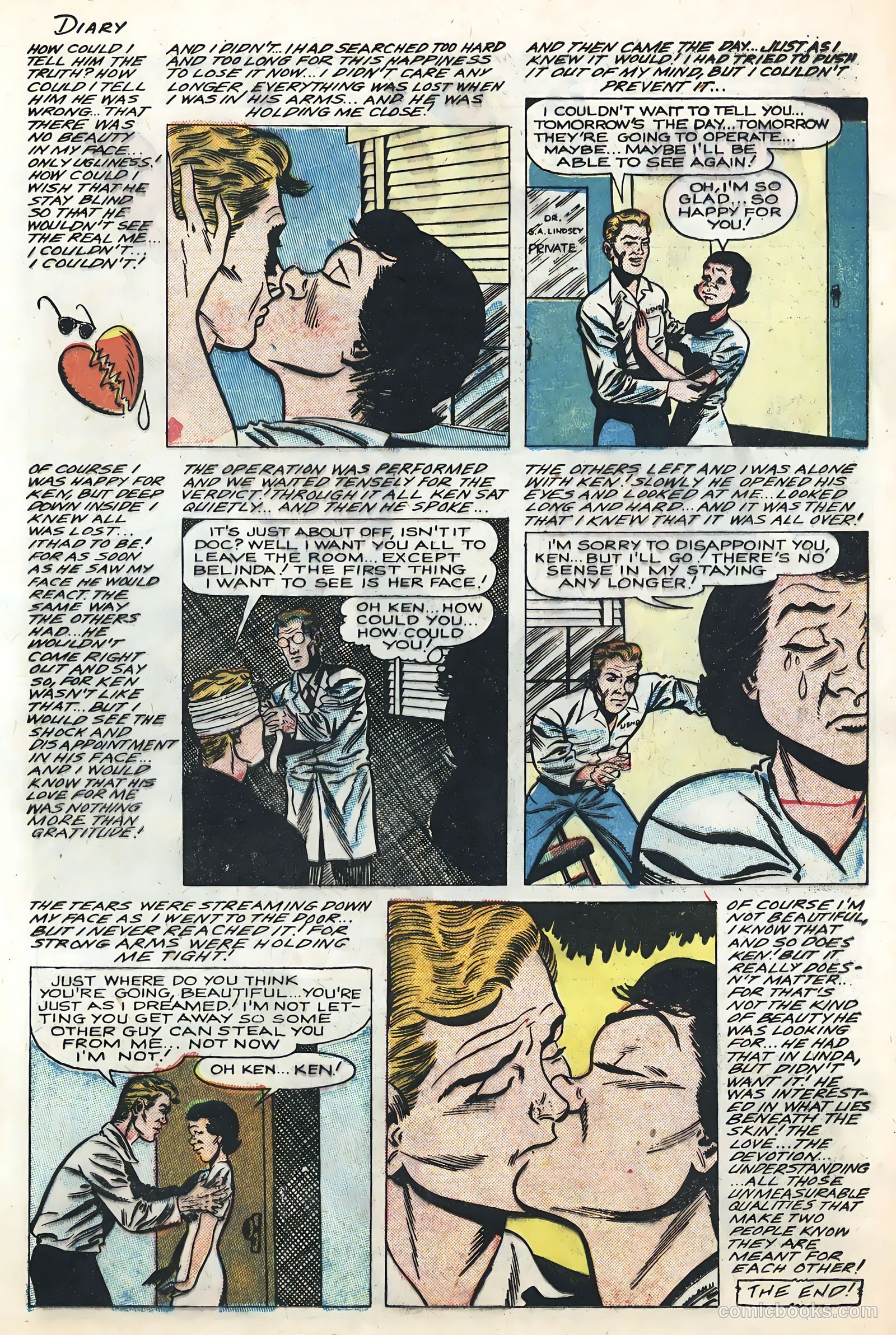 Diary Confessions #12 (1955) — page 17 of 36