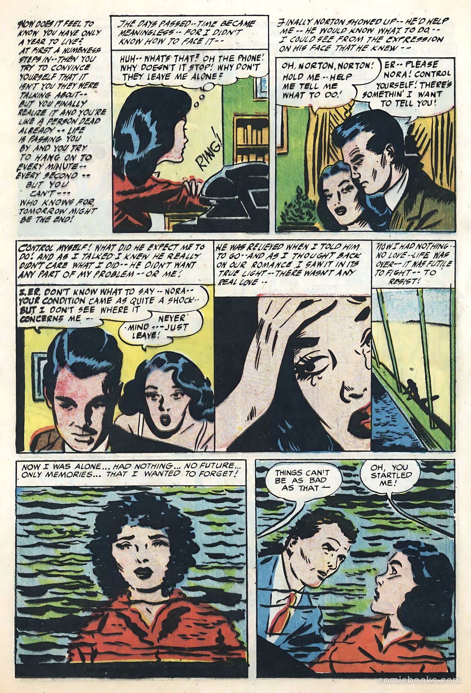 Diary Confessions #12 (1955) — page 20 of 36
