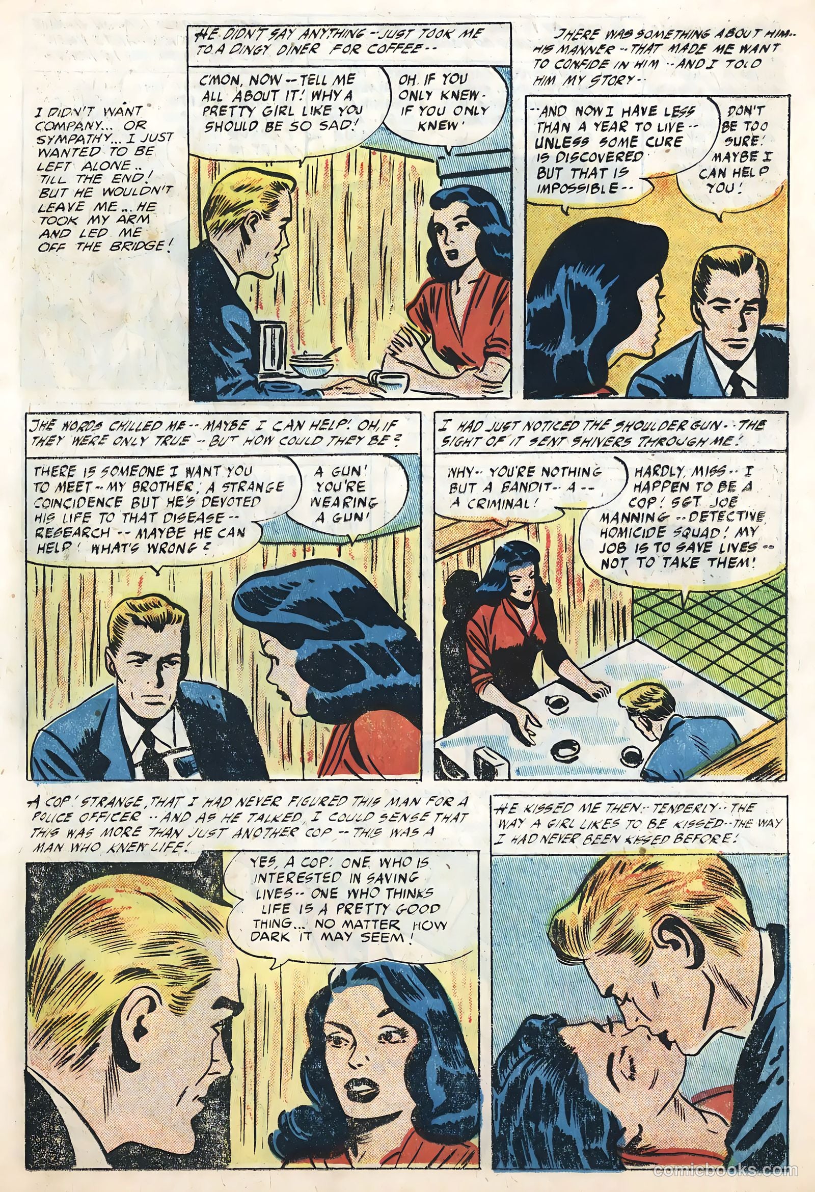 Diary Confessions #12 (1955) — page 21 of 36