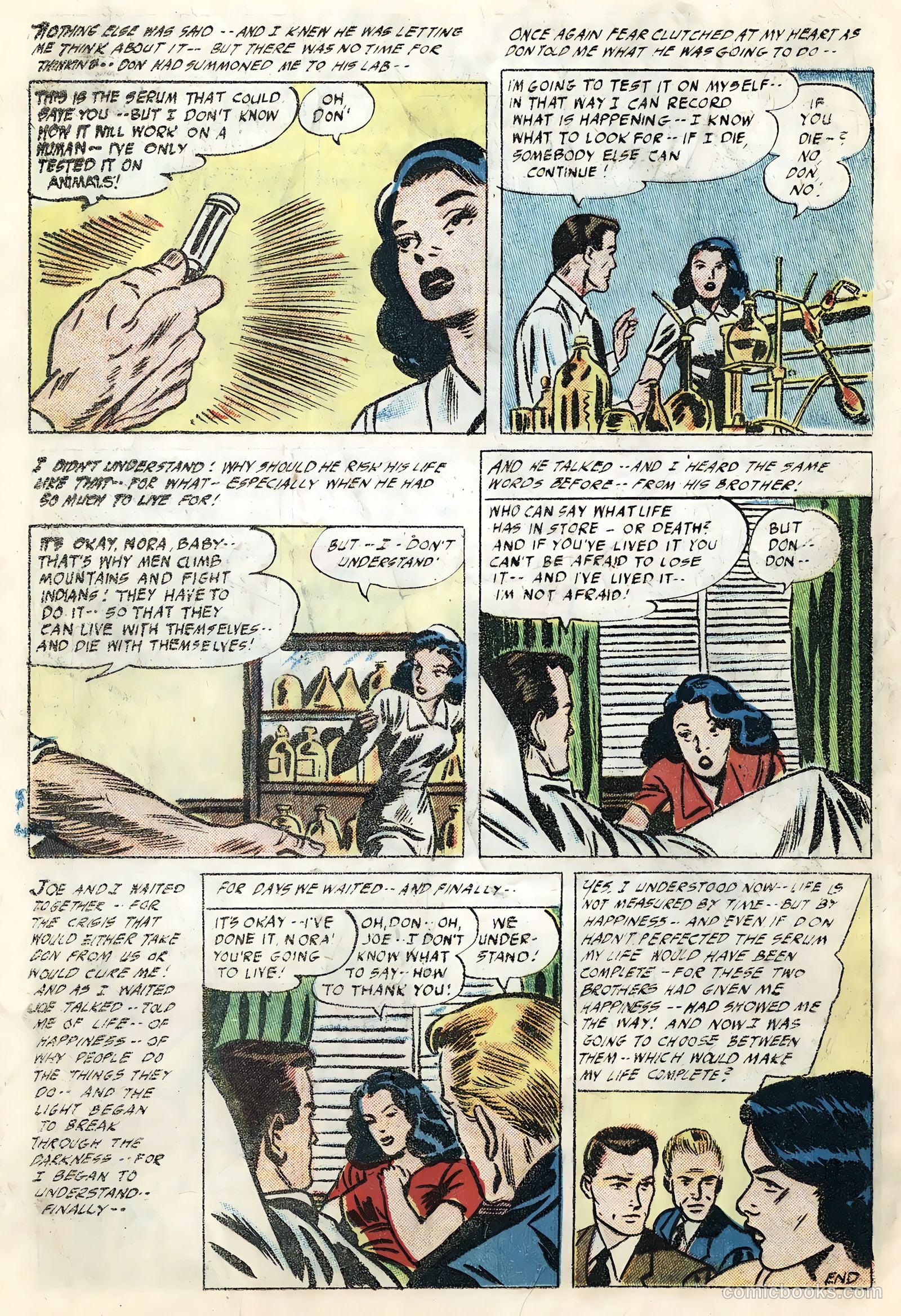 Diary Confessions #12 (1955) — page 24 of 36