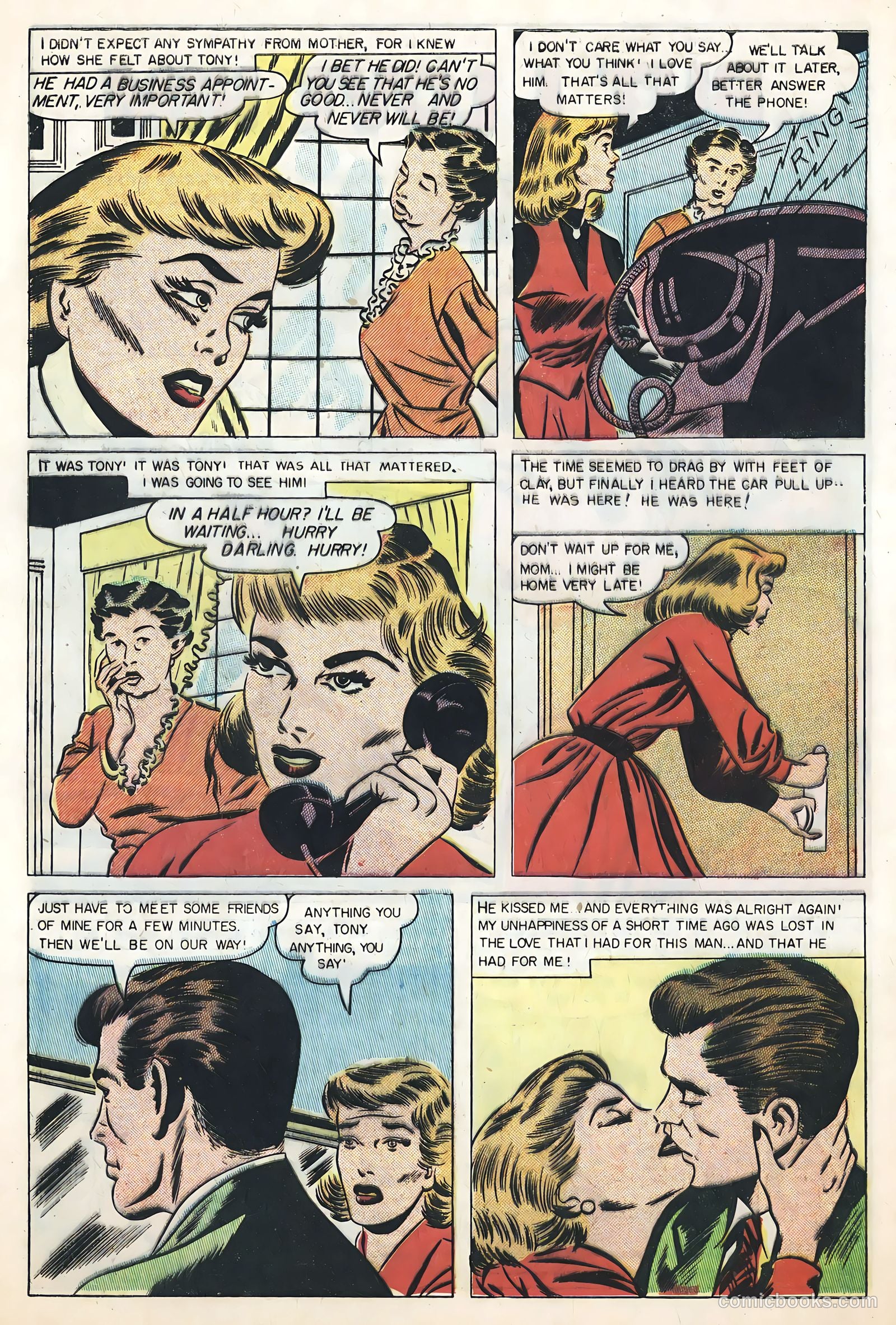 Diary Confessions #12 (1955) — page 30 of 36