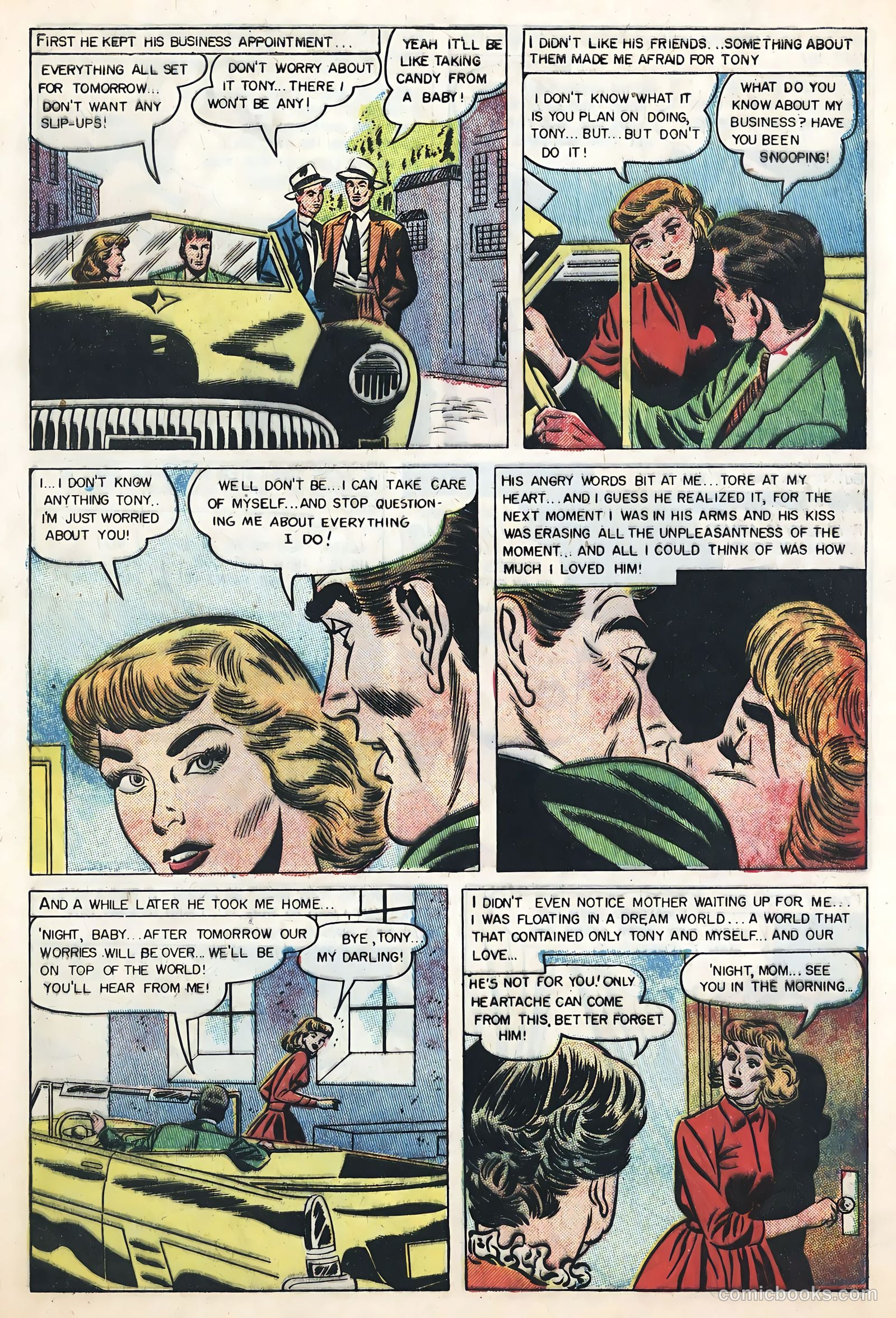 Diary Confessions #12 (1955) — page 31 of 36