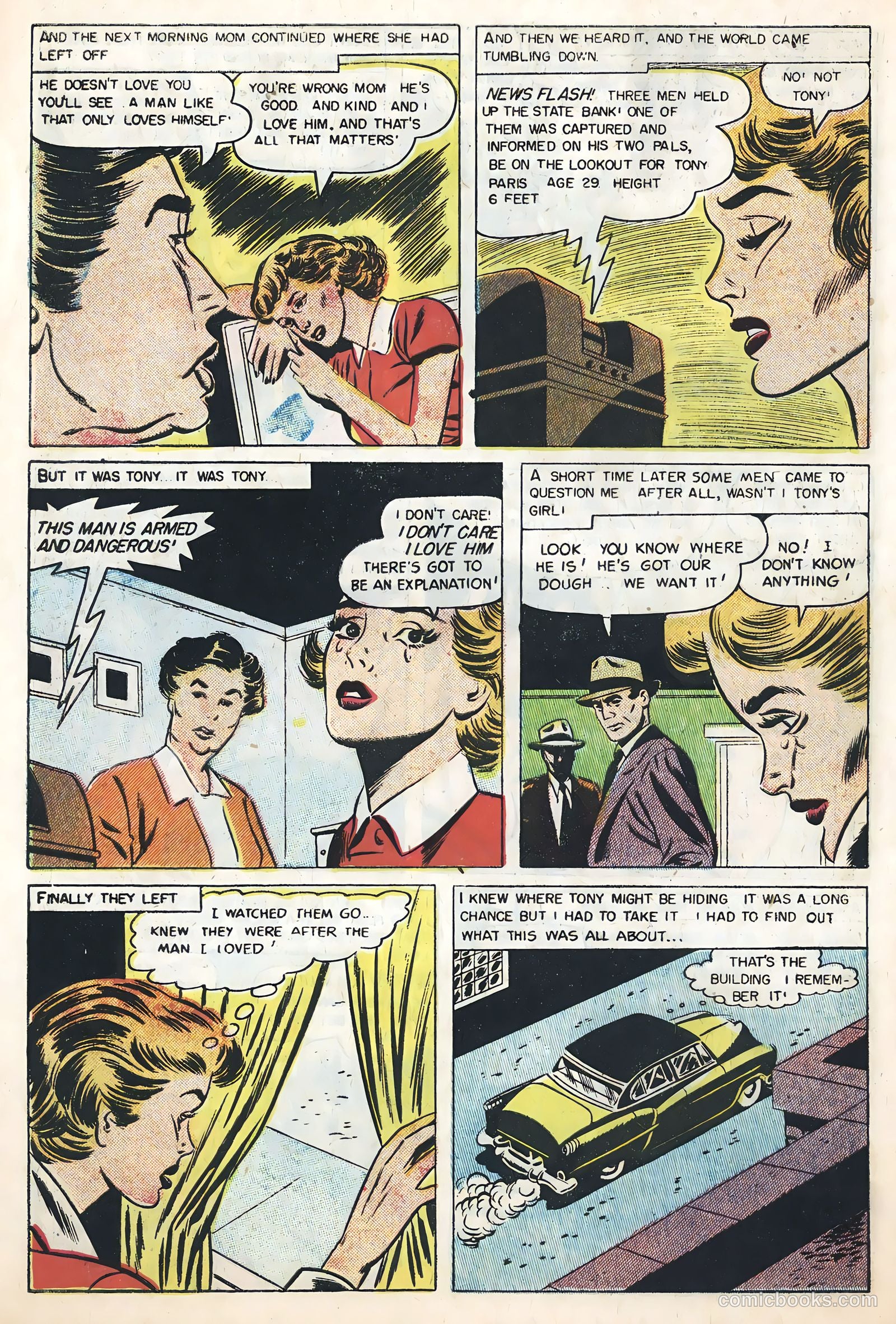 Diary Confessions #12 (1955) — page 32 of 36