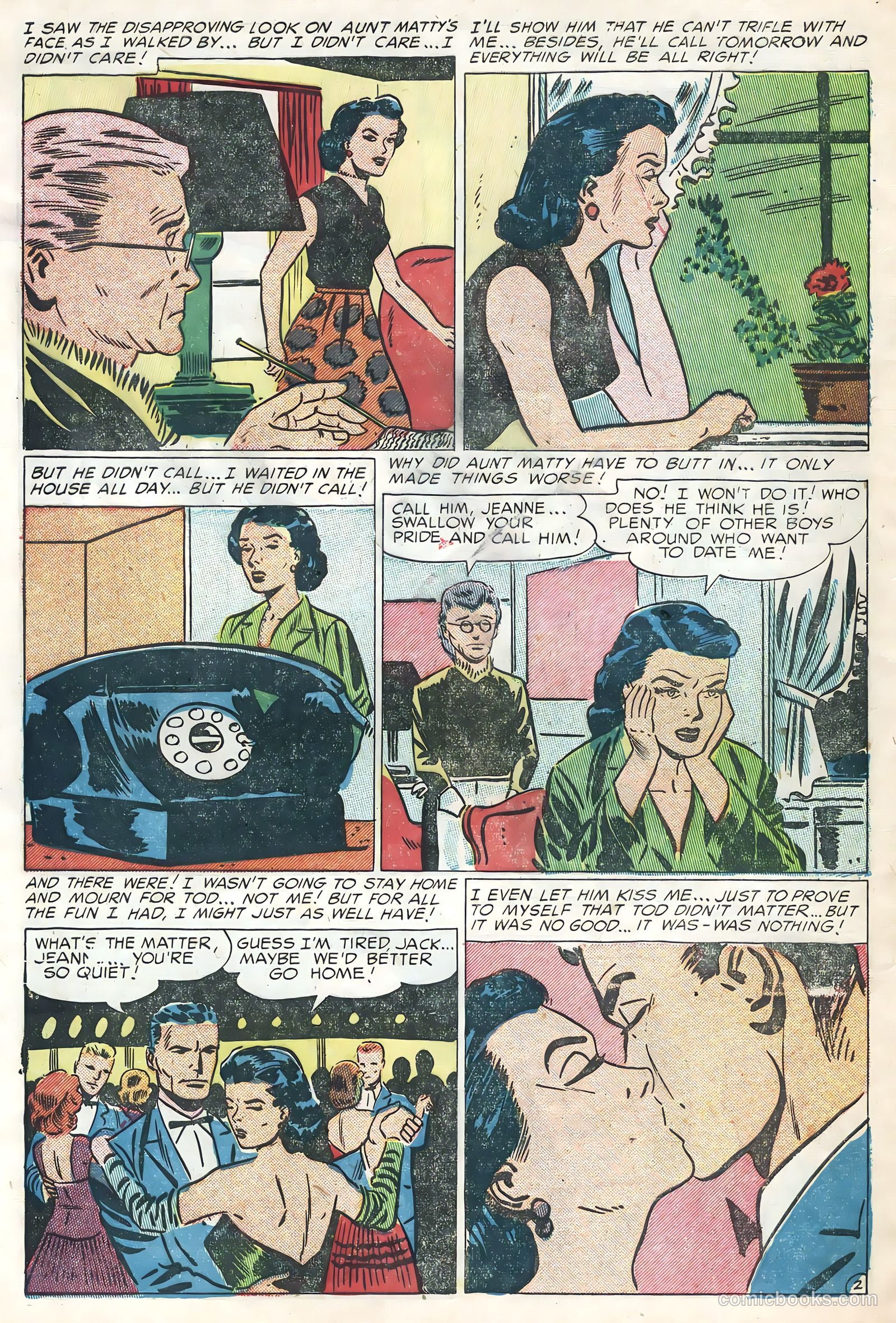Diary Confessions #14 (1956) — page 4 of 36