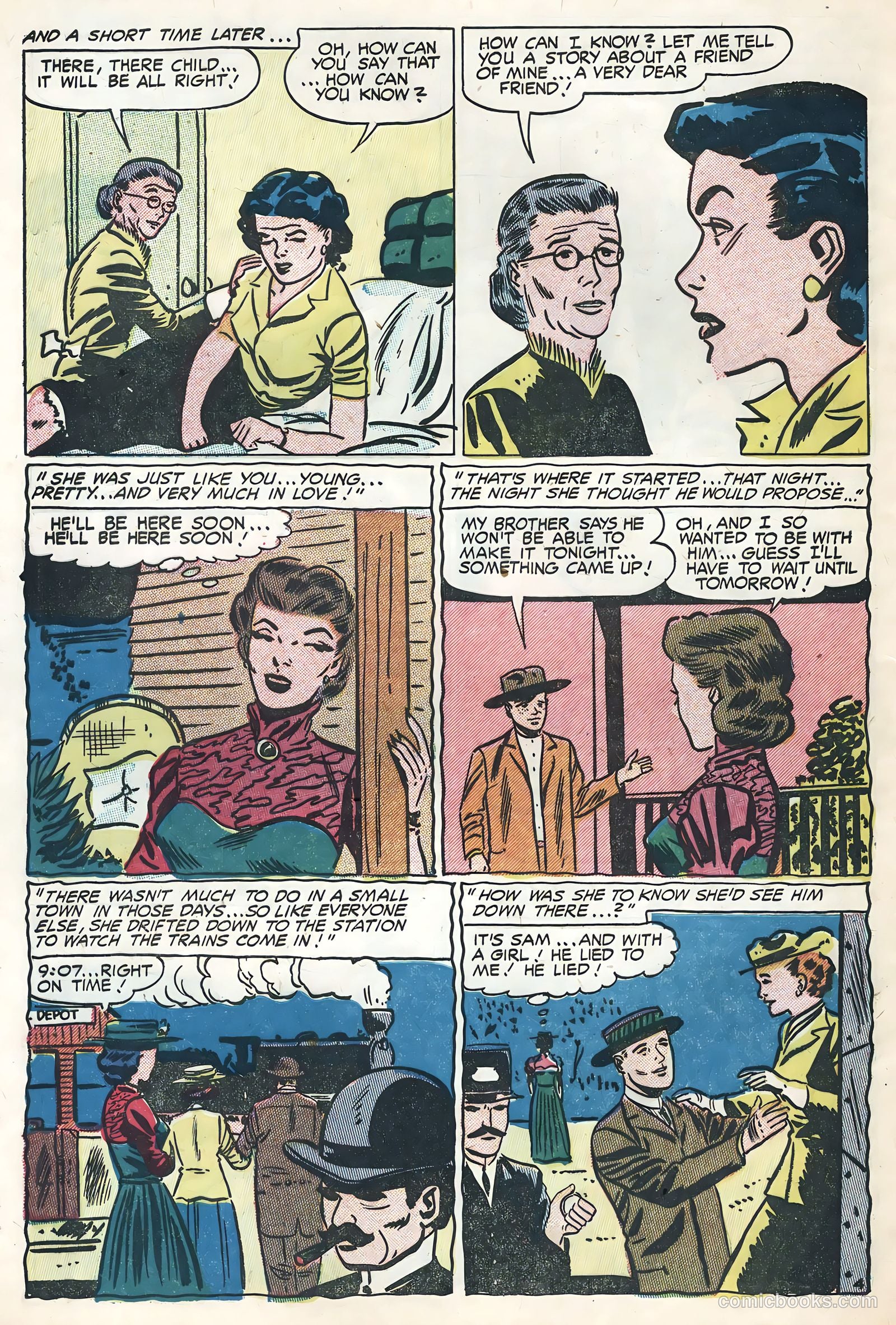 Diary Confessions #14 (1956) — page 6 of 36