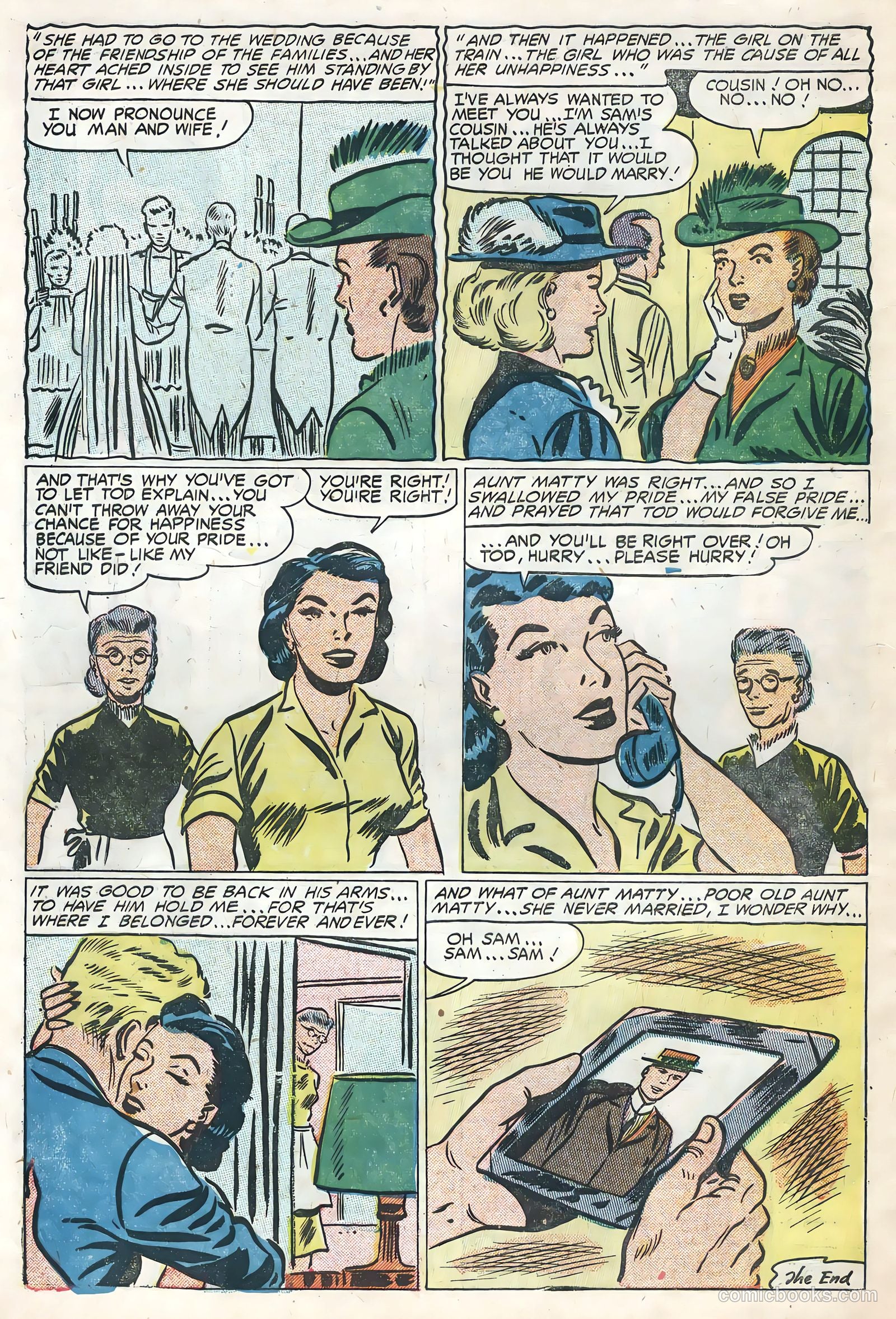 Diary Confessions #14 (1956) — page 8 of 36
