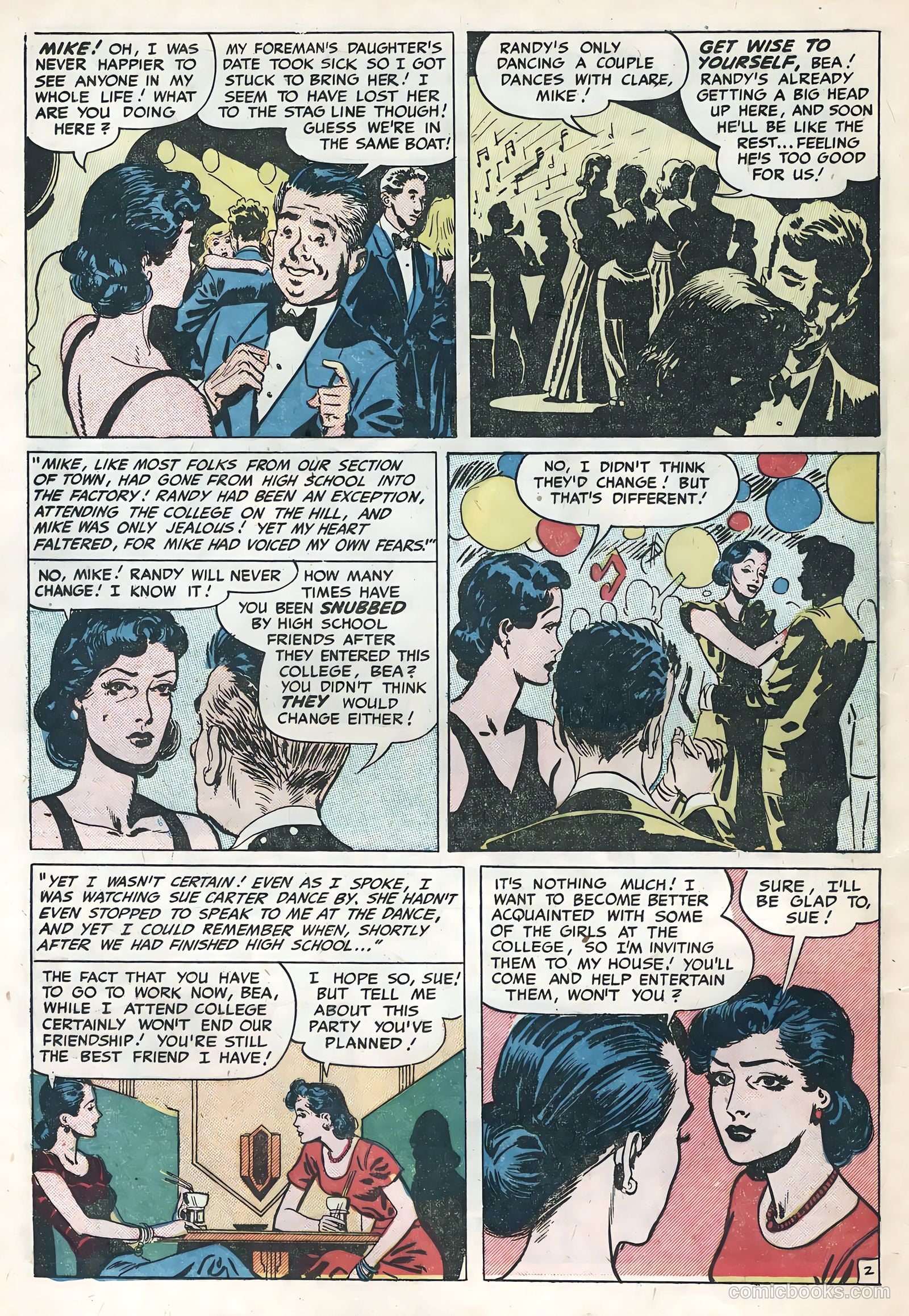 Diary Confessions #14 (1956) — page 14 of 36