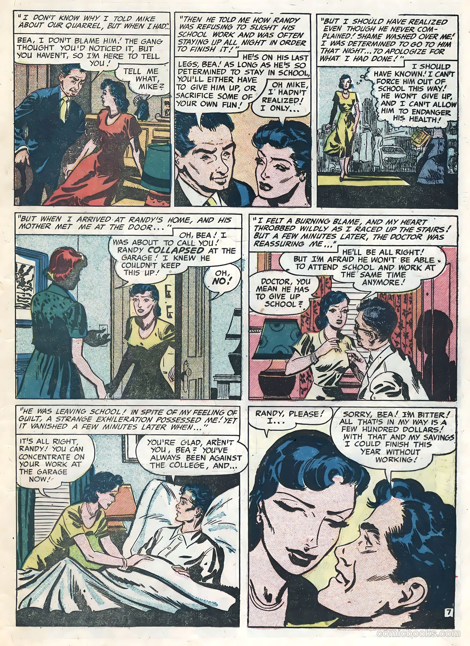 Diary Confessions #14 (1956) — page 19 of 36