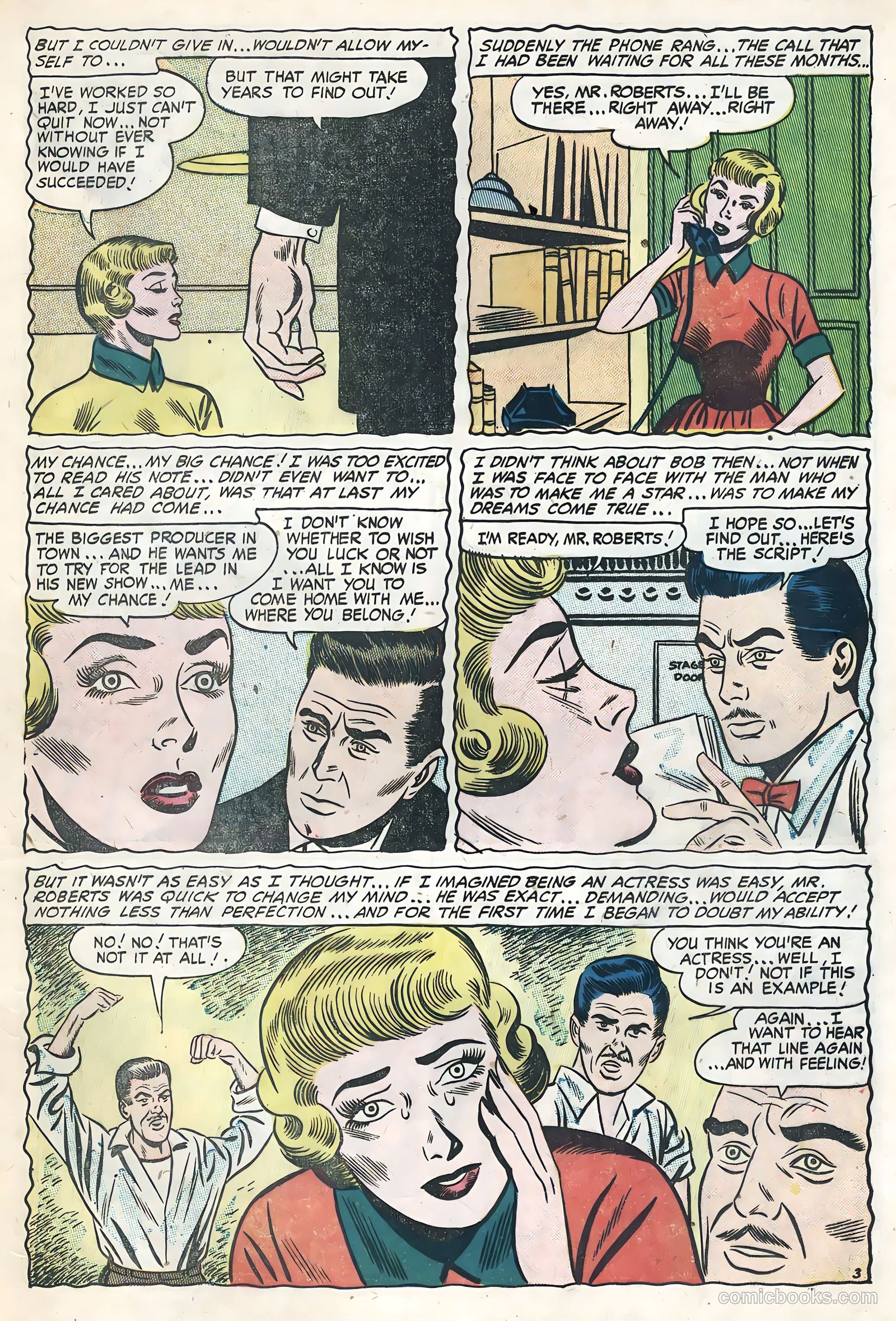 Diary Confessions #14 (1956) — page 23 of 36