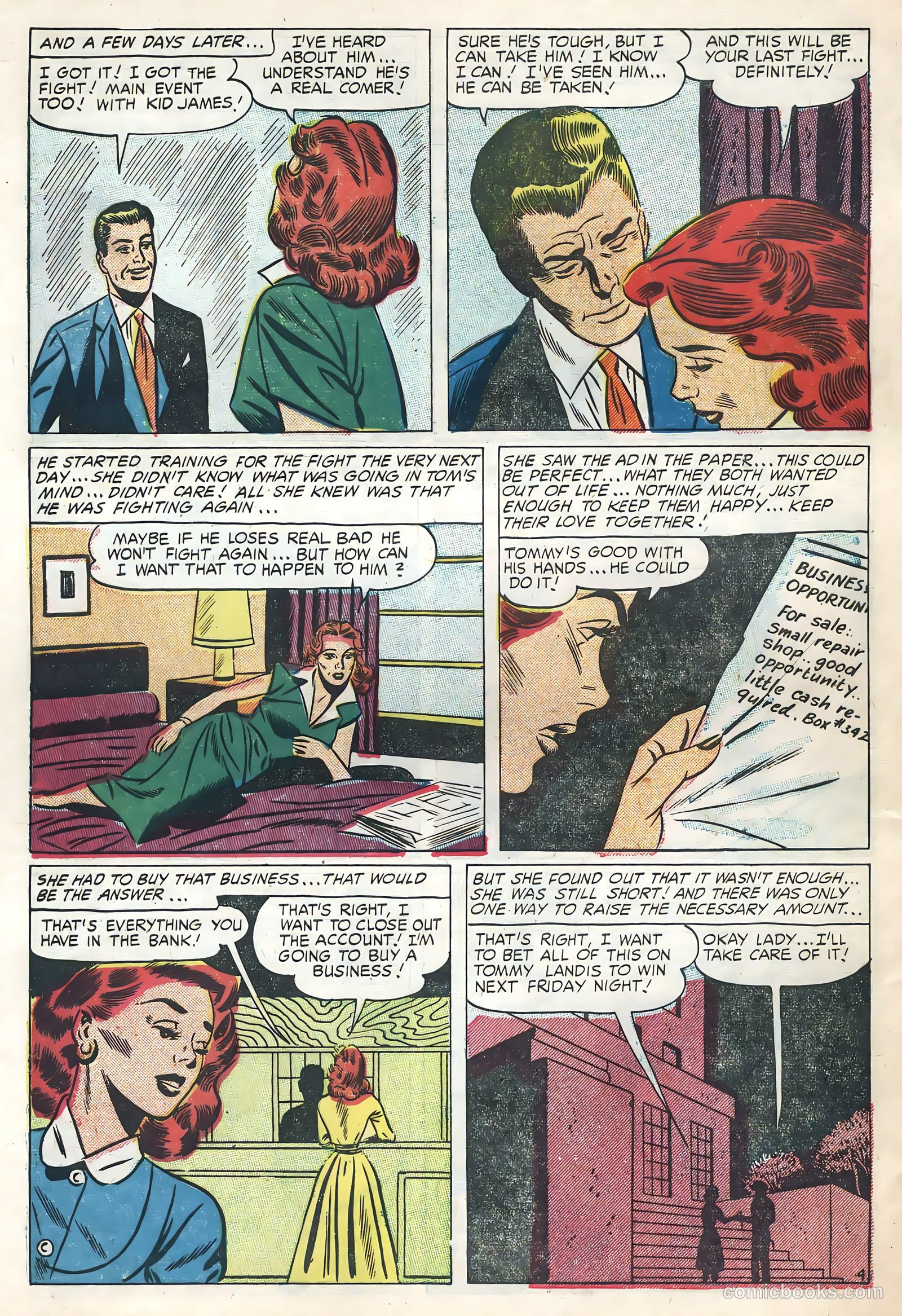 Diary Confessions #14 (1956) — page 32 of 36