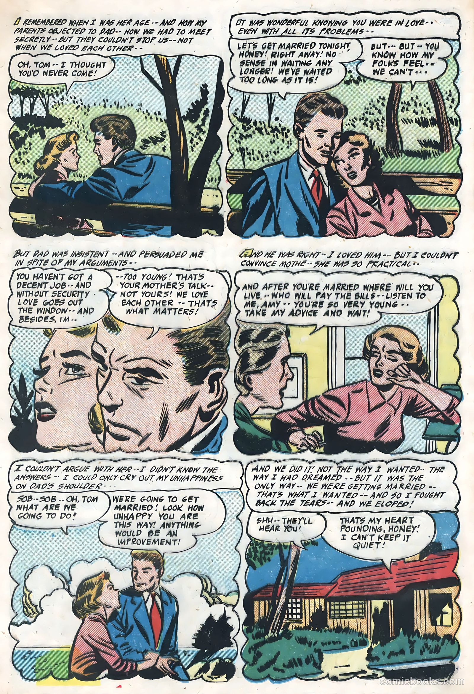 Diary Confessions #9 (1955) — page 15 of 36