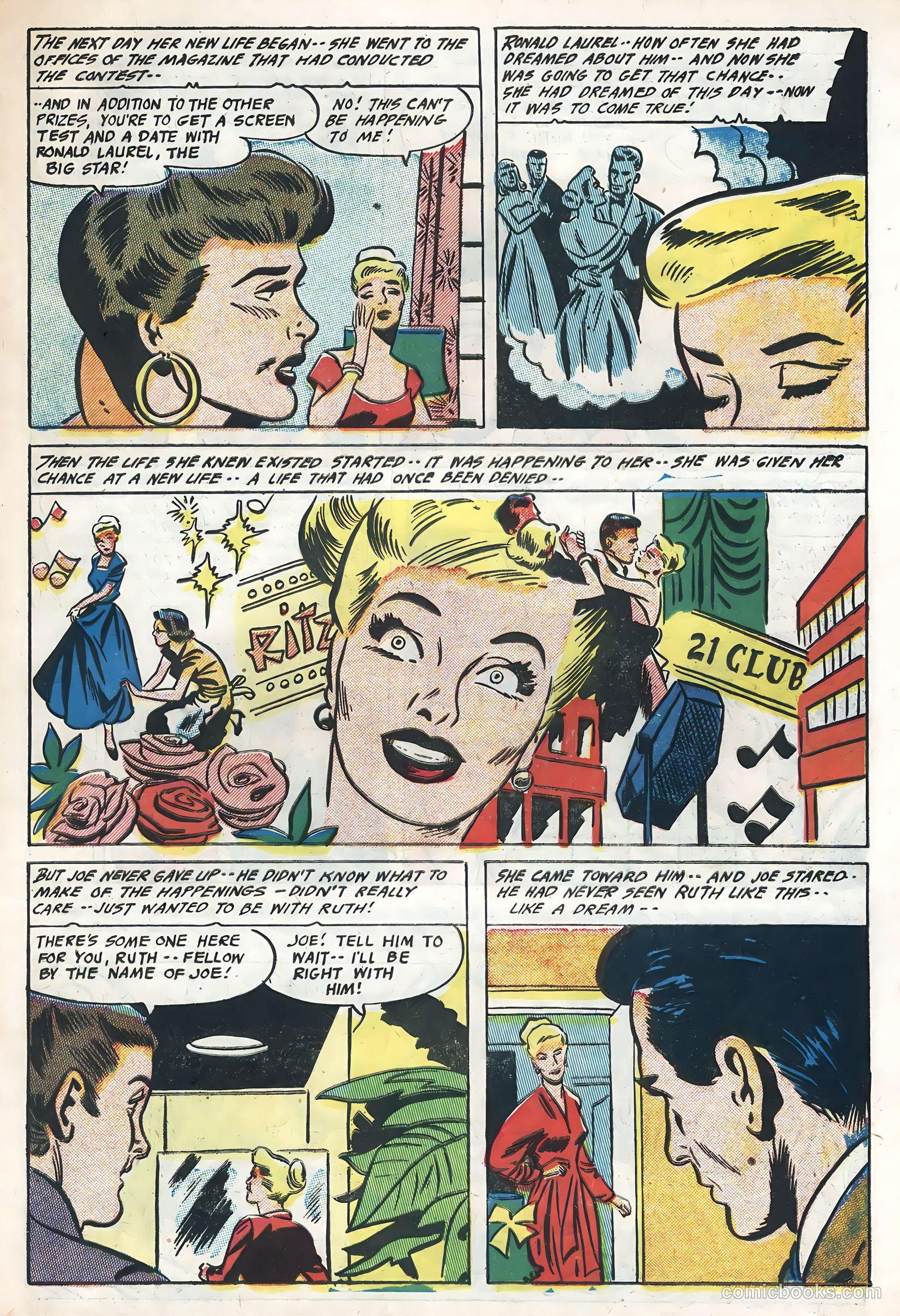 Diary Confessions #9 (1955) — page 21 of 36