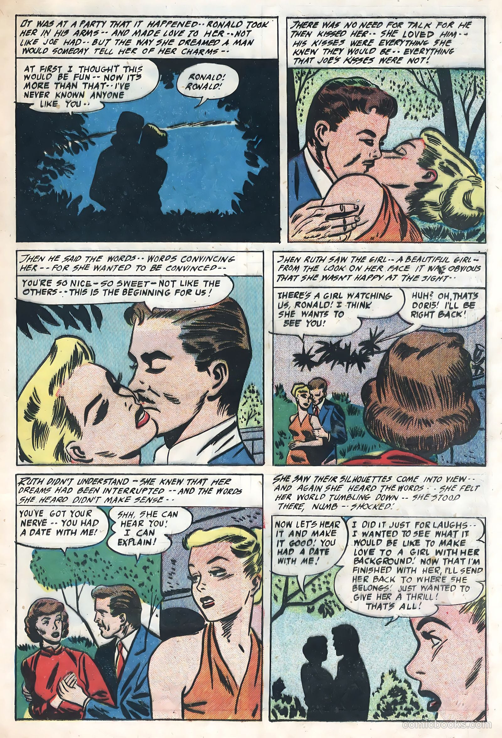 Diary Confessions #9 (1955) — page 23 of 36