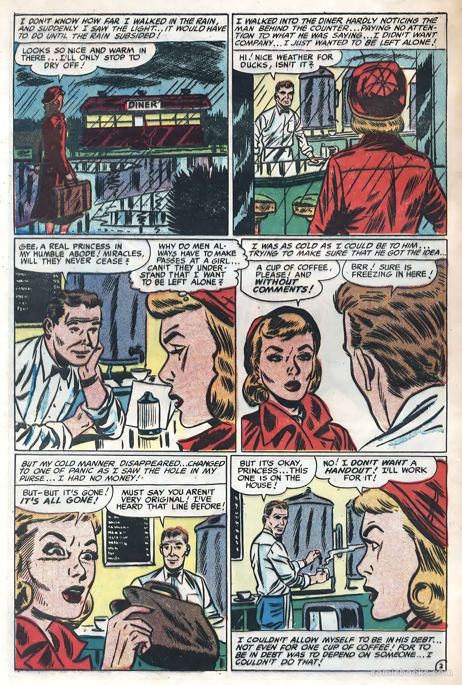 Diary Confessions #9 (1955) — page 30 of 36