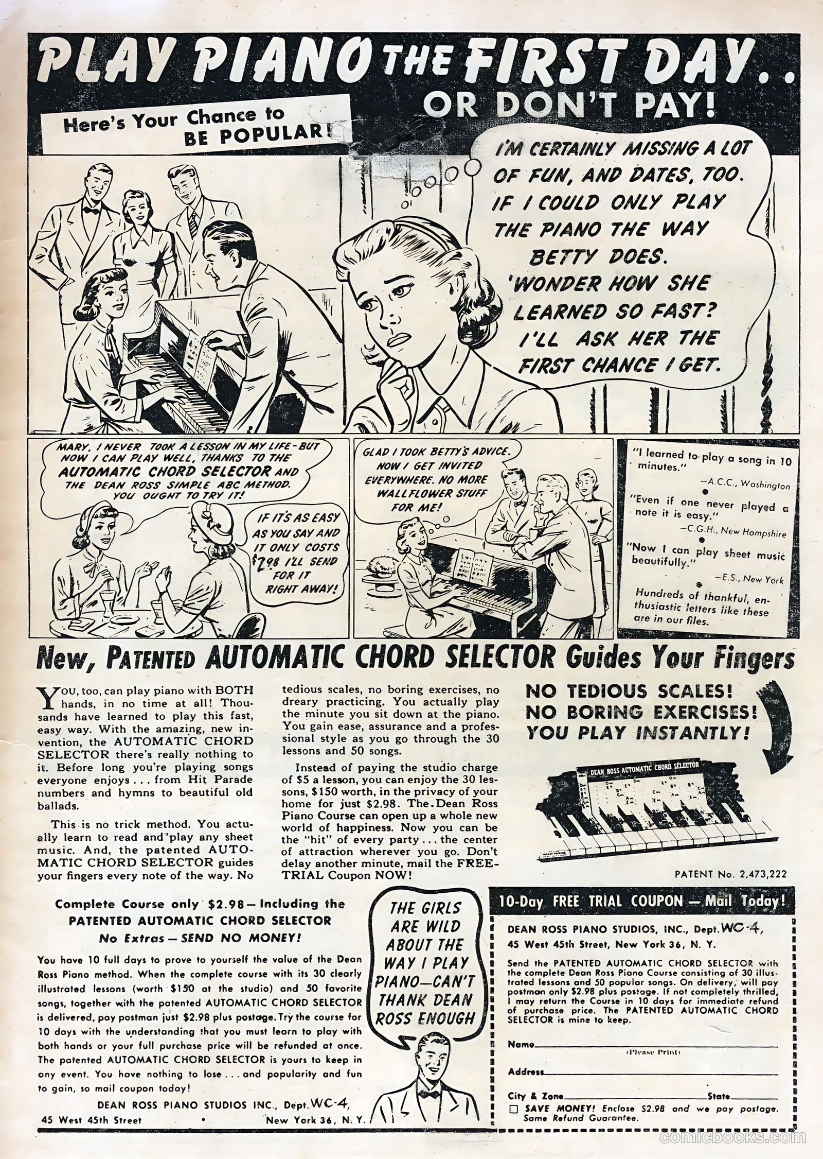 Diary Confessions #9 (1955) — page 35 of 36