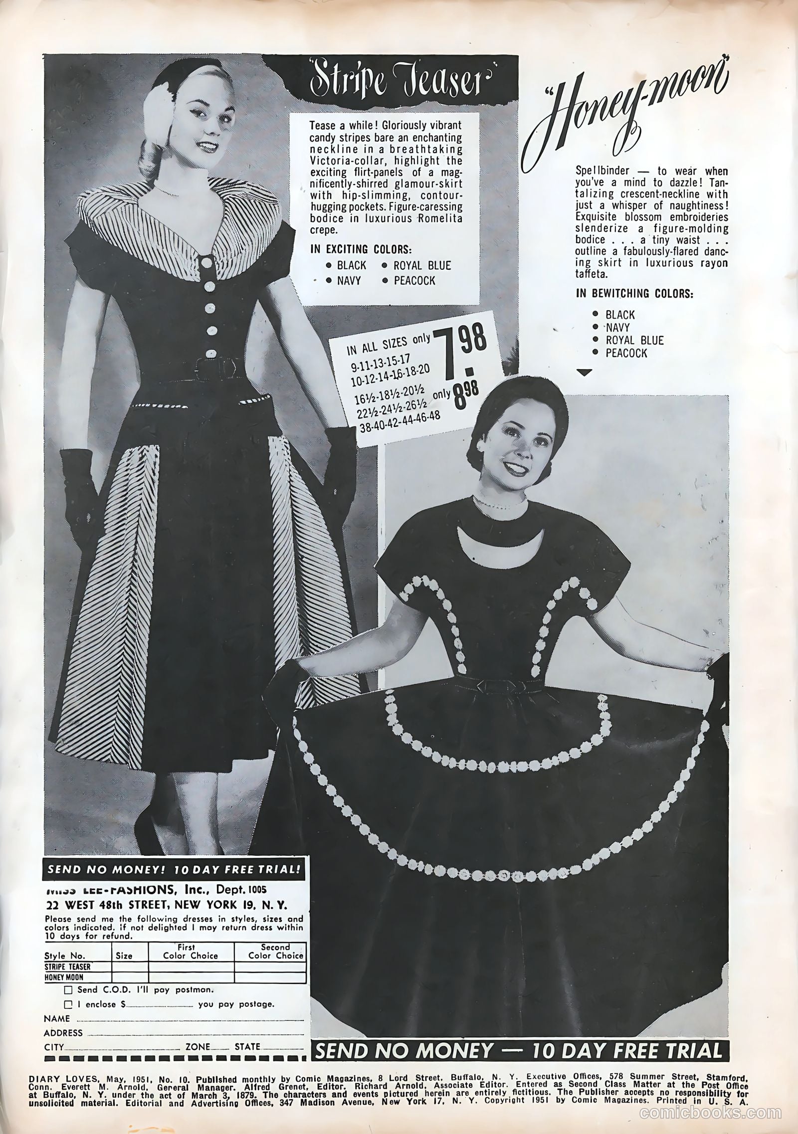 Diary Loves #10 (1951) — page 2 of 51