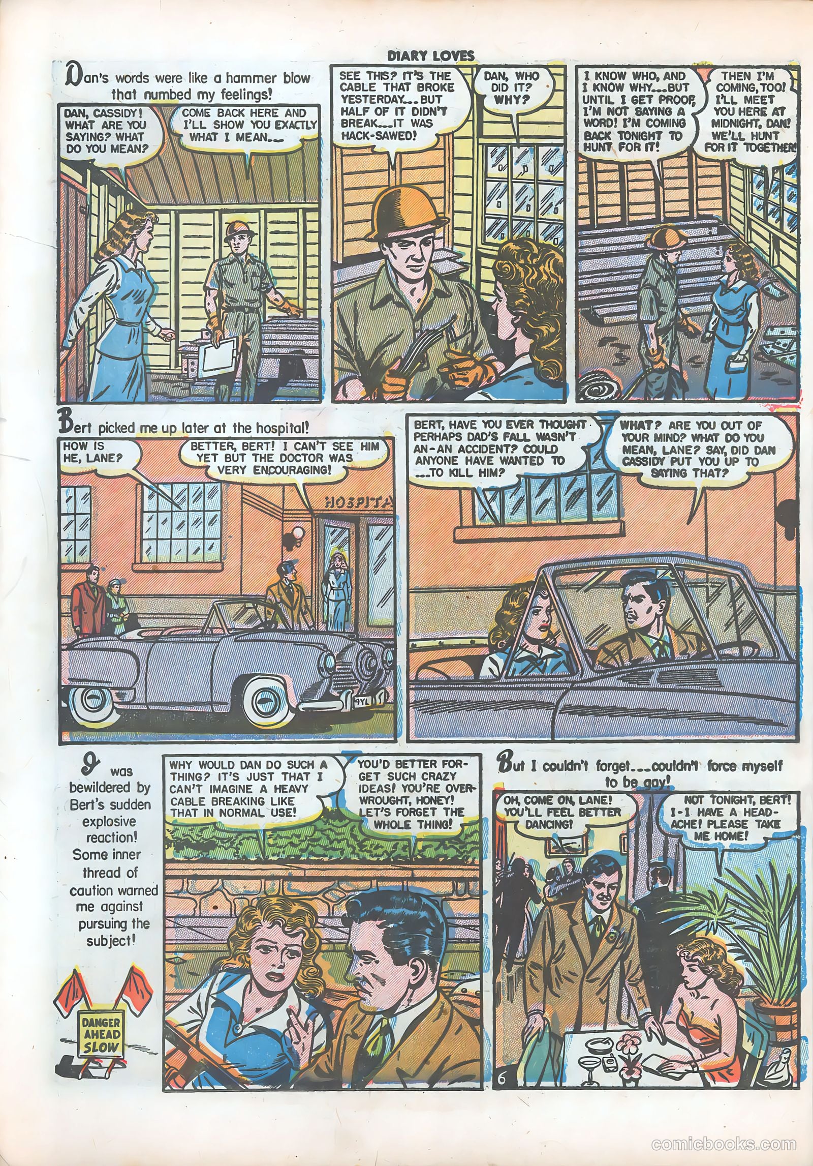 Diary Loves #10 (1951) — page 8 of 51